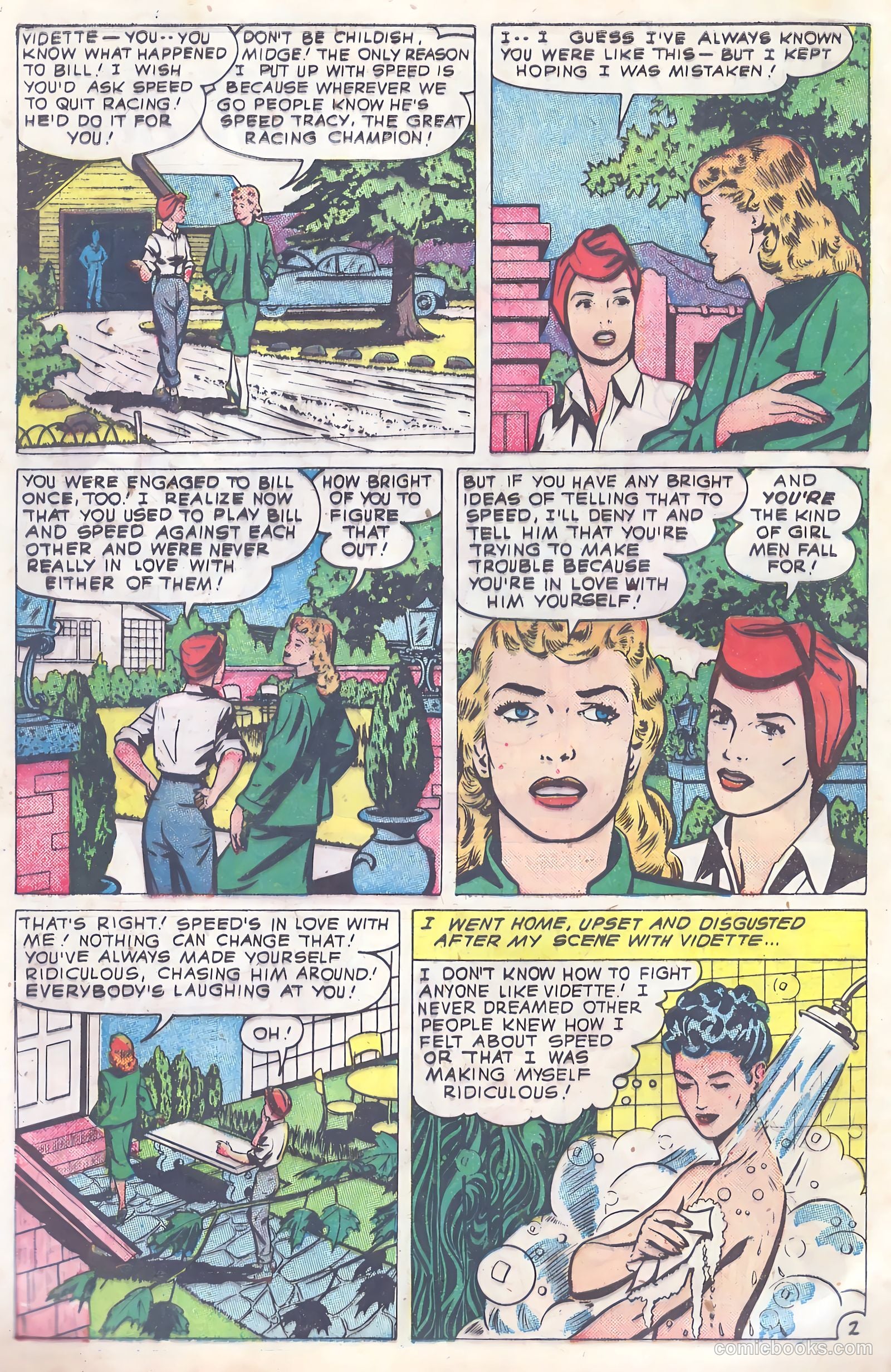 Glamorous Romances #52 (1951) — page 3 of 37
