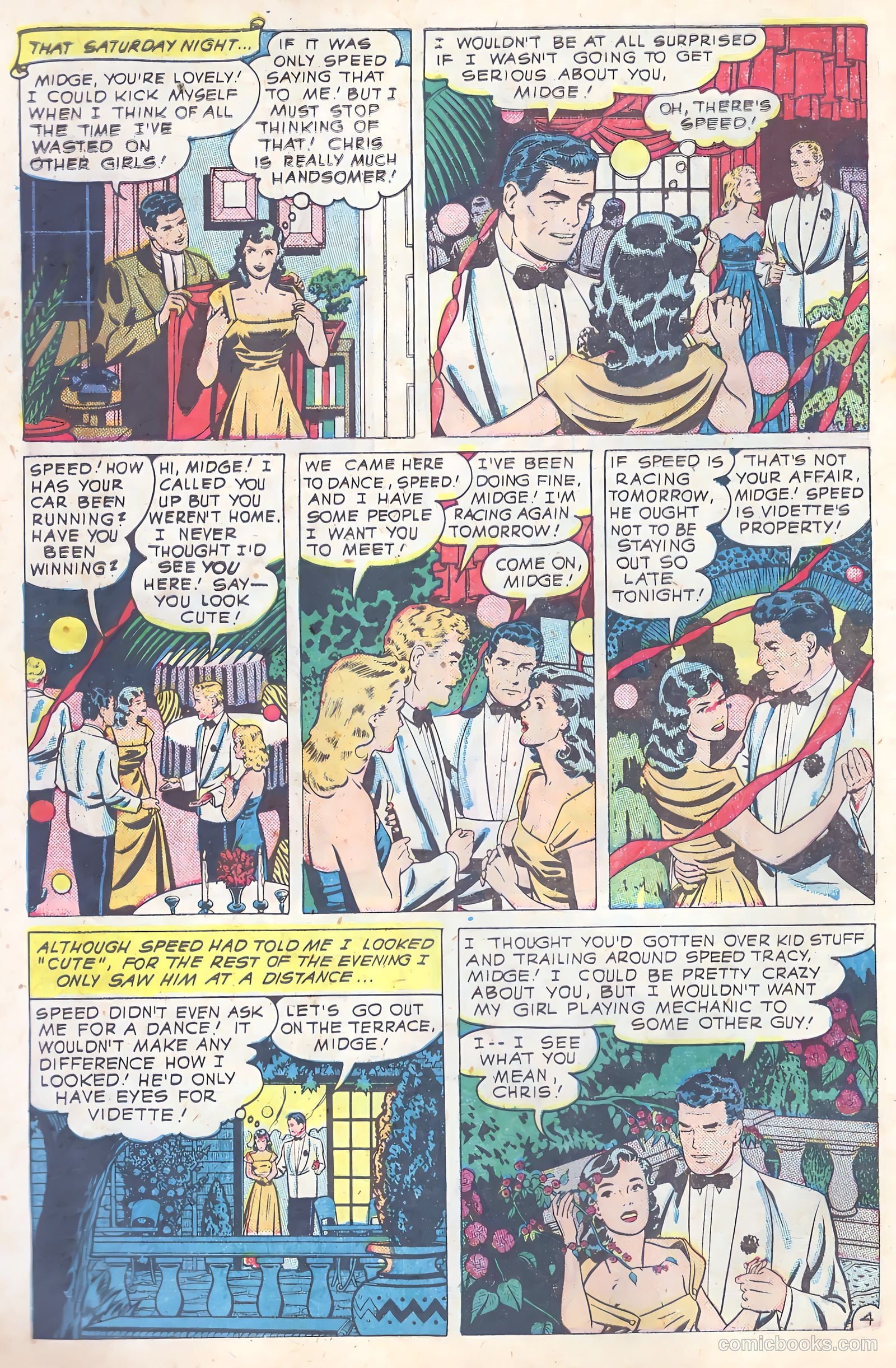 Glamorous Romances #52 (1951) — page 5 of 37