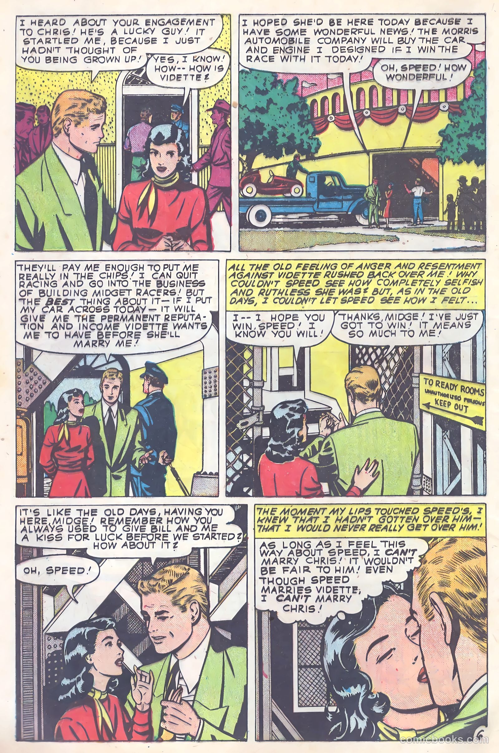 Glamorous Romances #52 (1951) — page 7 of 37