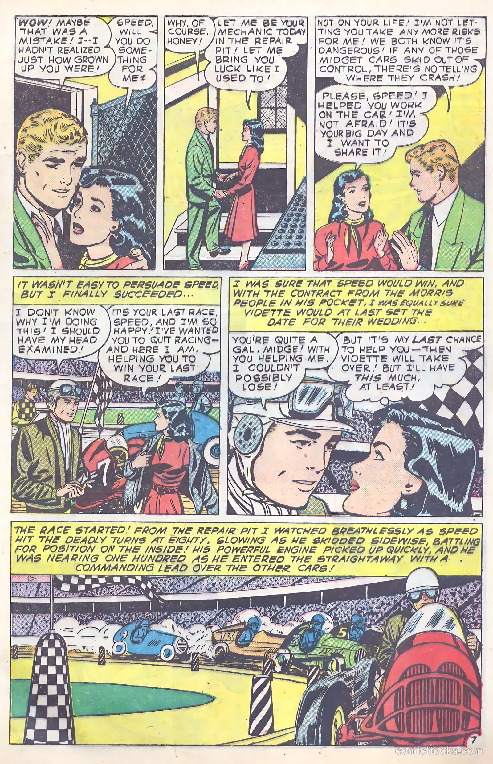 Glamorous Romances #52 (1951) — page 8 of 37