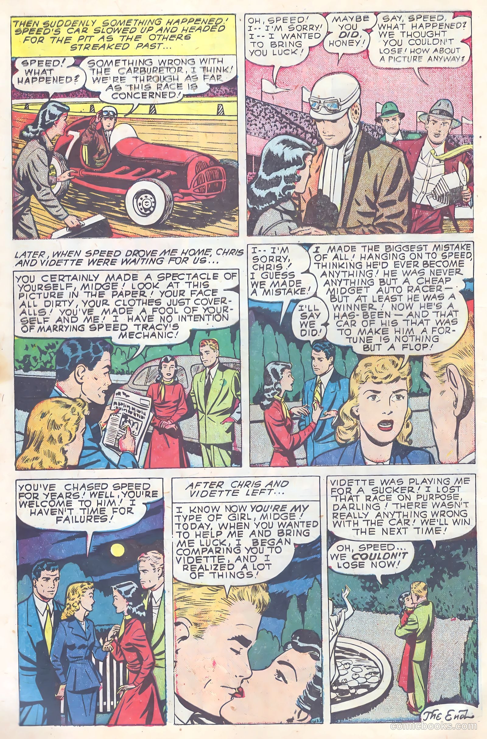 Glamorous Romances #52 (1951) — page 9 of 37