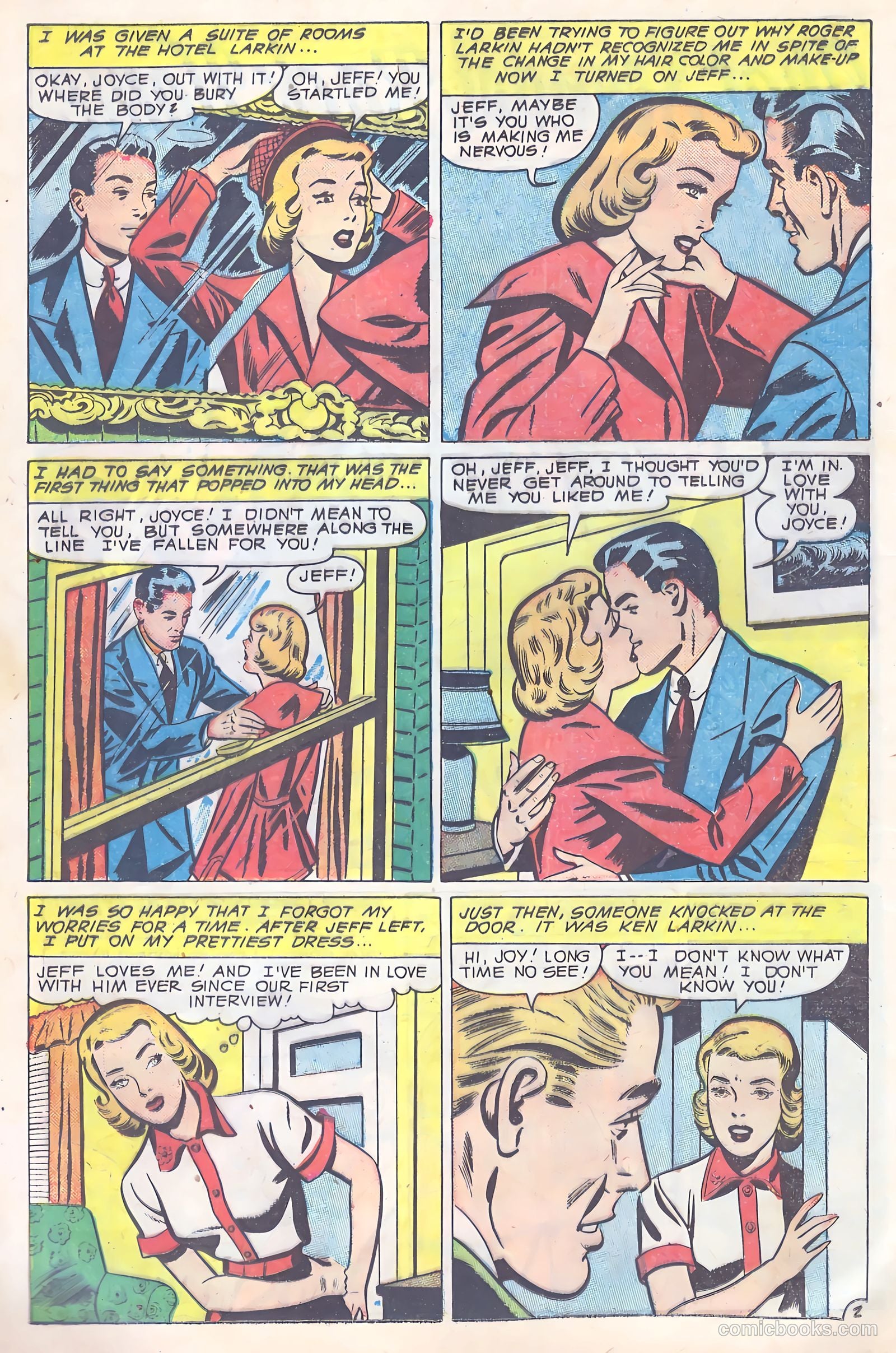 Glamorous Romances #52 (1951) — page 11 of 37