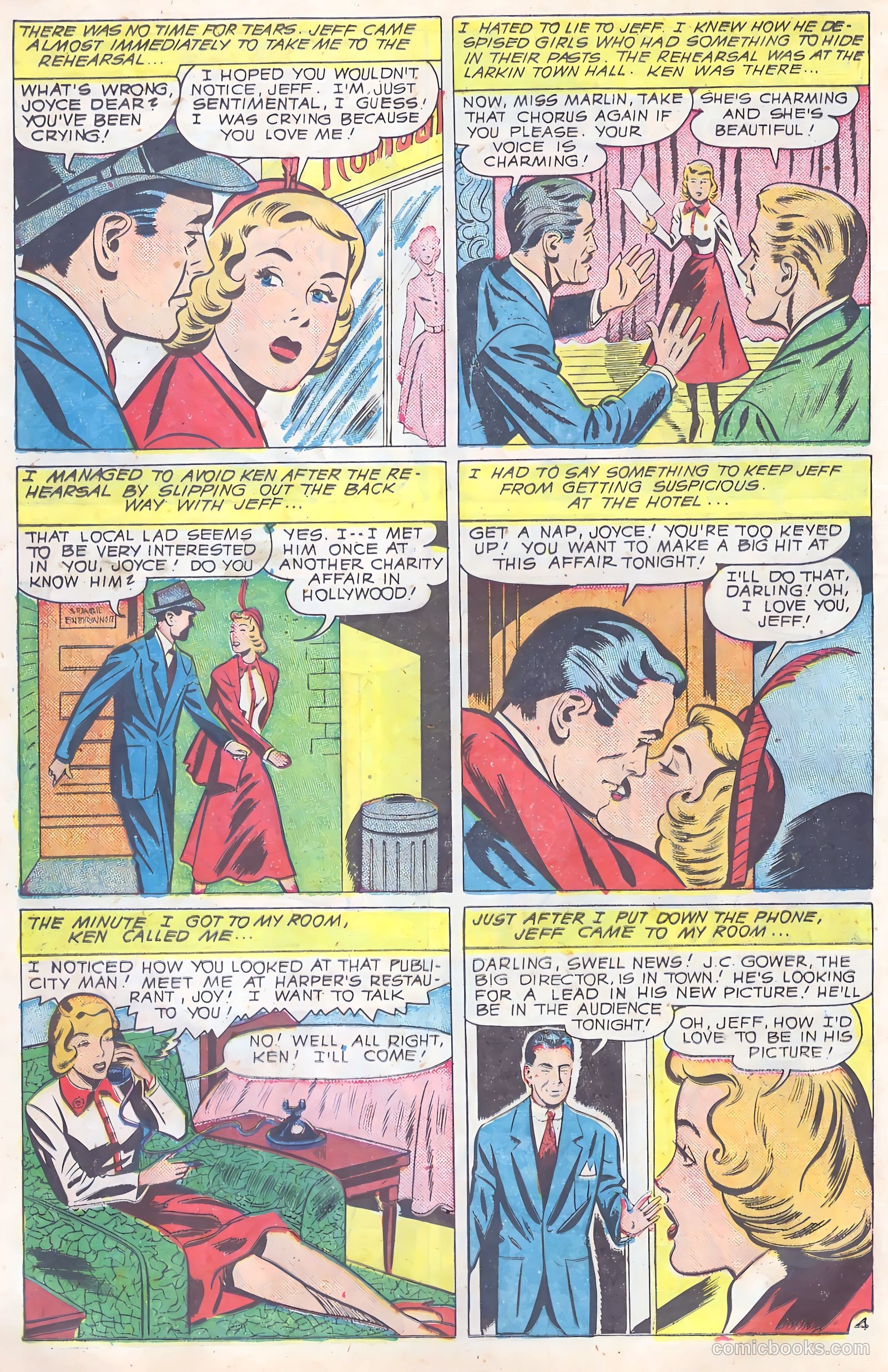 Glamorous Romances #52 (1951) — page 13 of 37