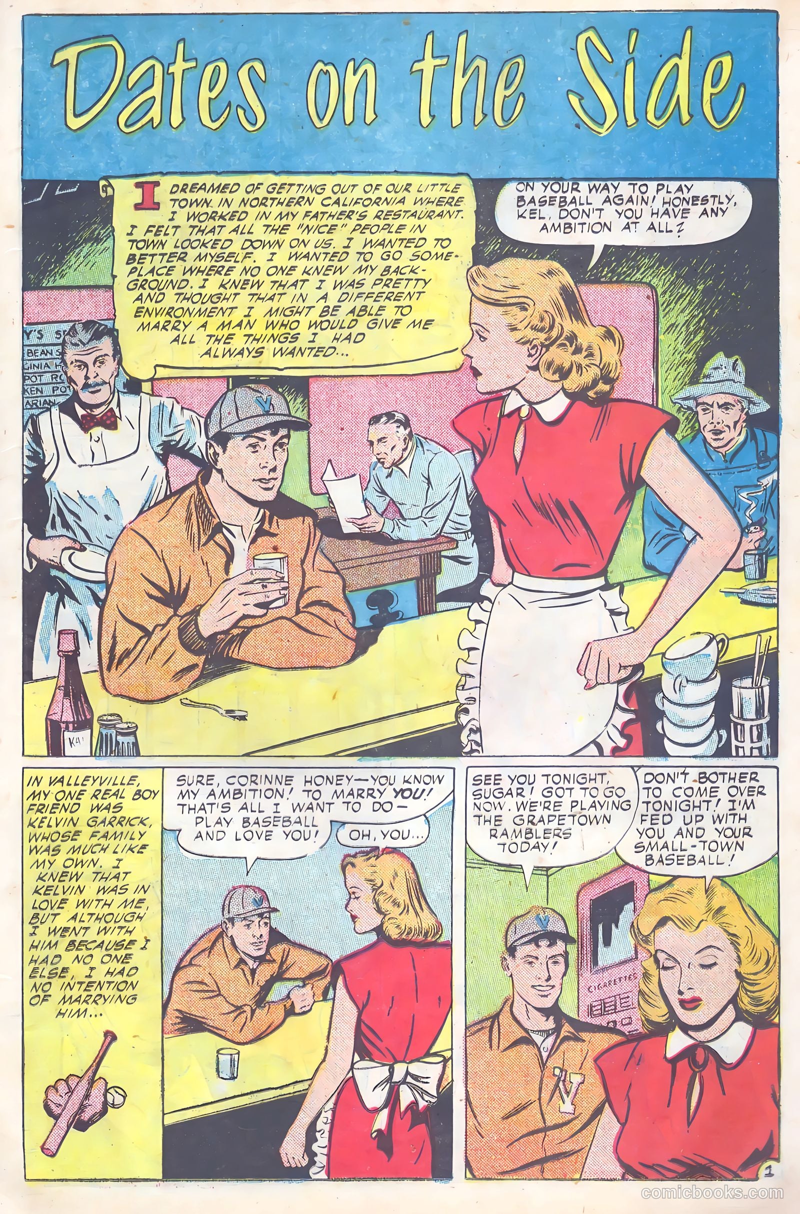 Glamorous Romances #52 (1951) — page 18 of 37