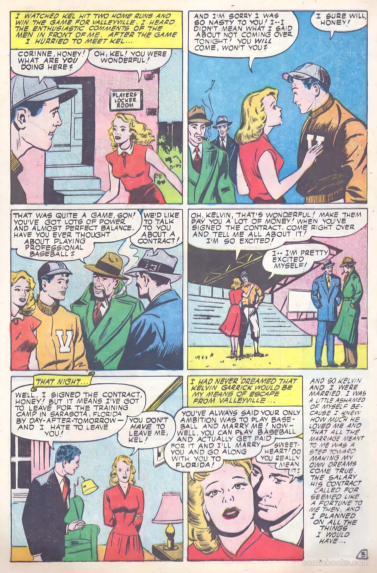 Glamorous Romances #52 (1951) — page 20 of 37