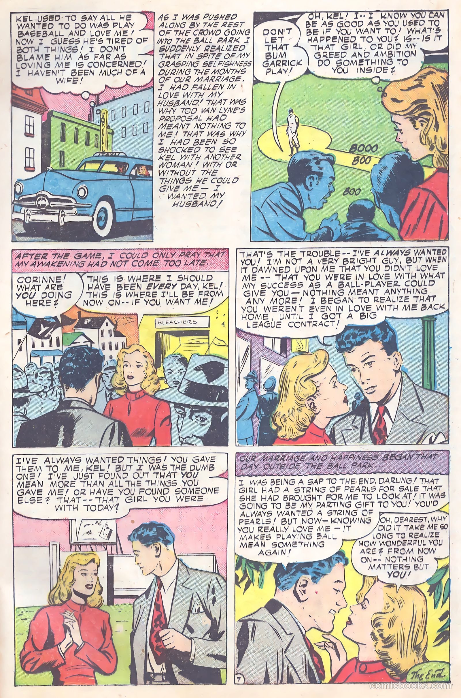 Glamorous Romances #52 (1951) — page 24 of 37