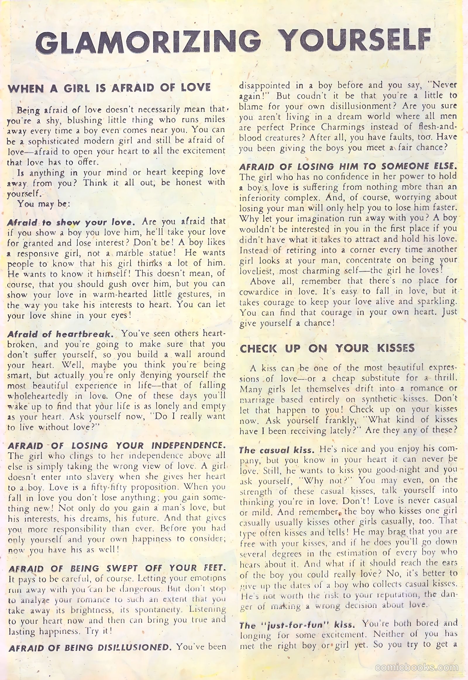 Glamorous Romances #52 (1951) — page 25 of 37