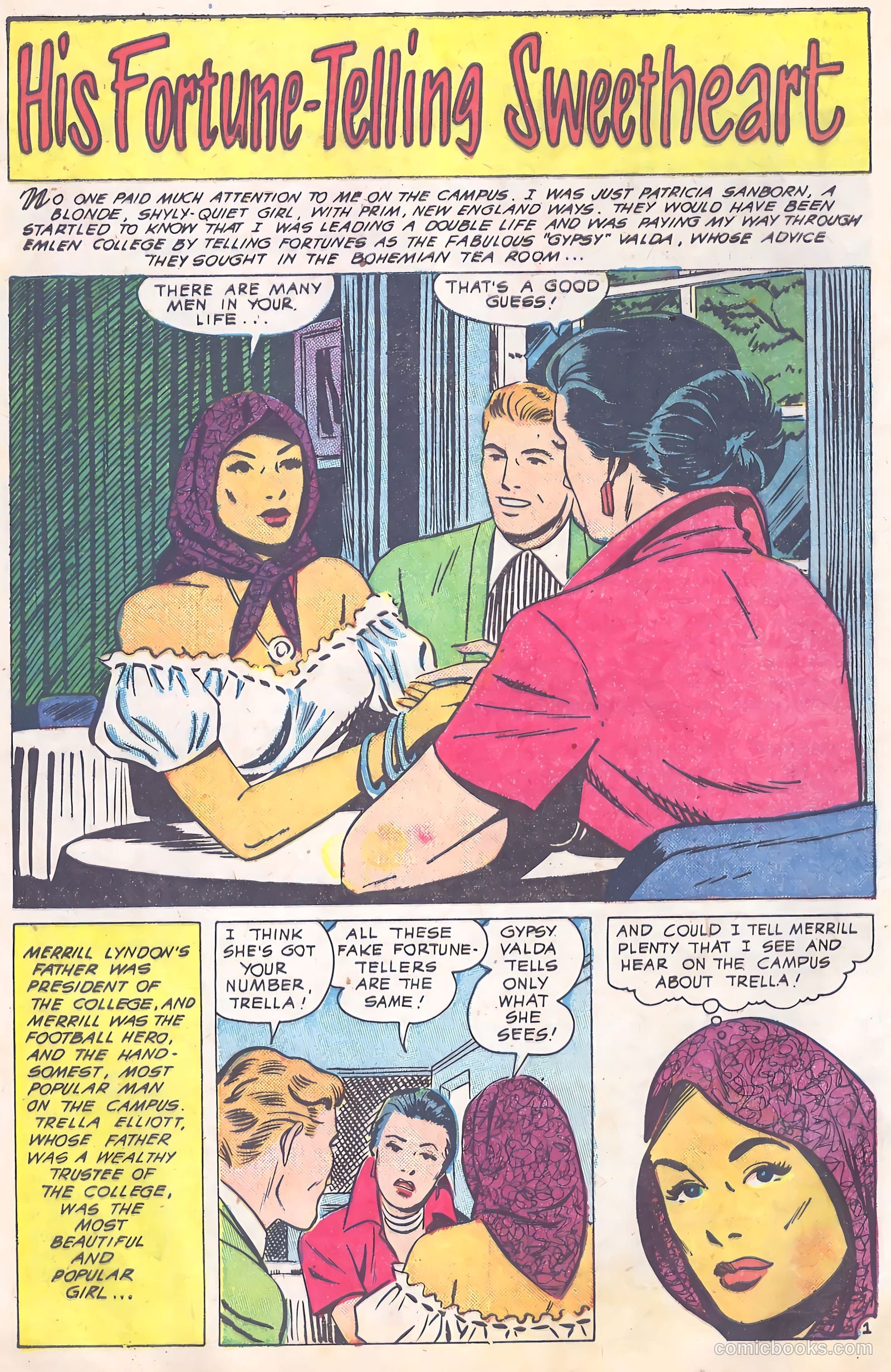 Glamorous Romances #52 (1951) — page 27 of 37