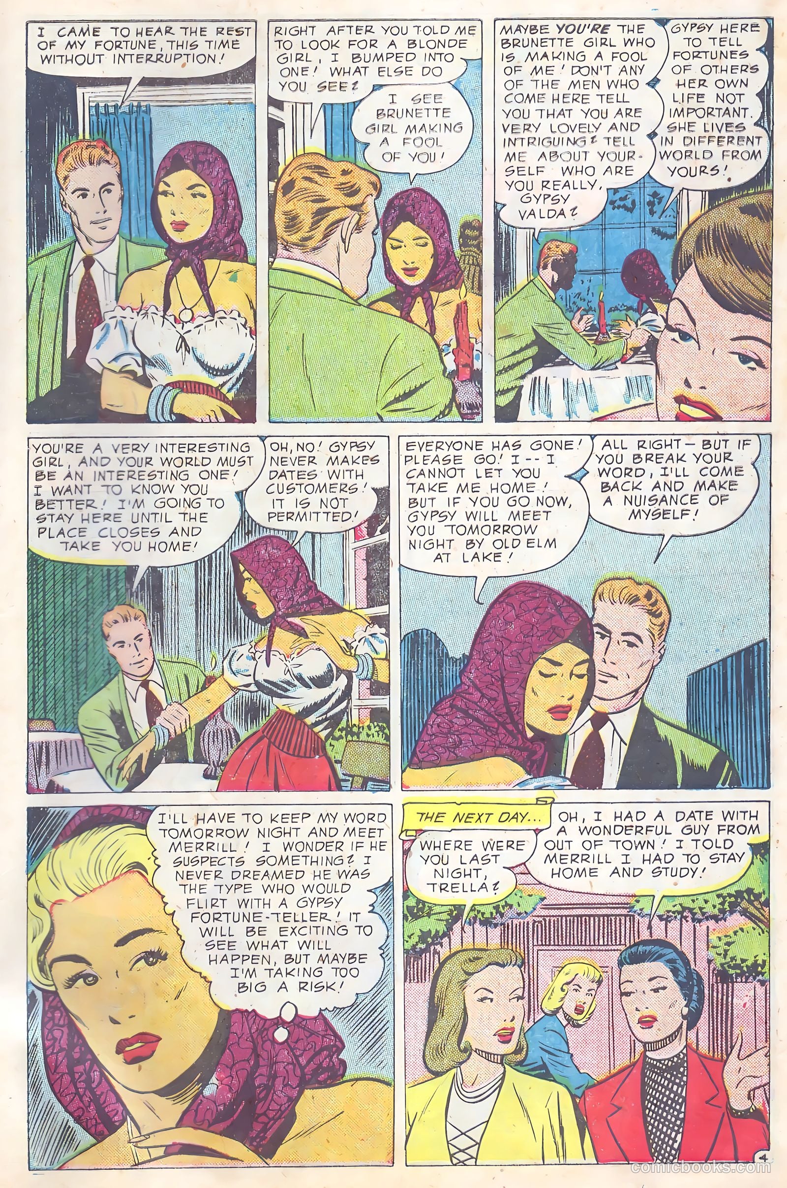 Glamorous Romances #52 (1951) — page 30 of 37