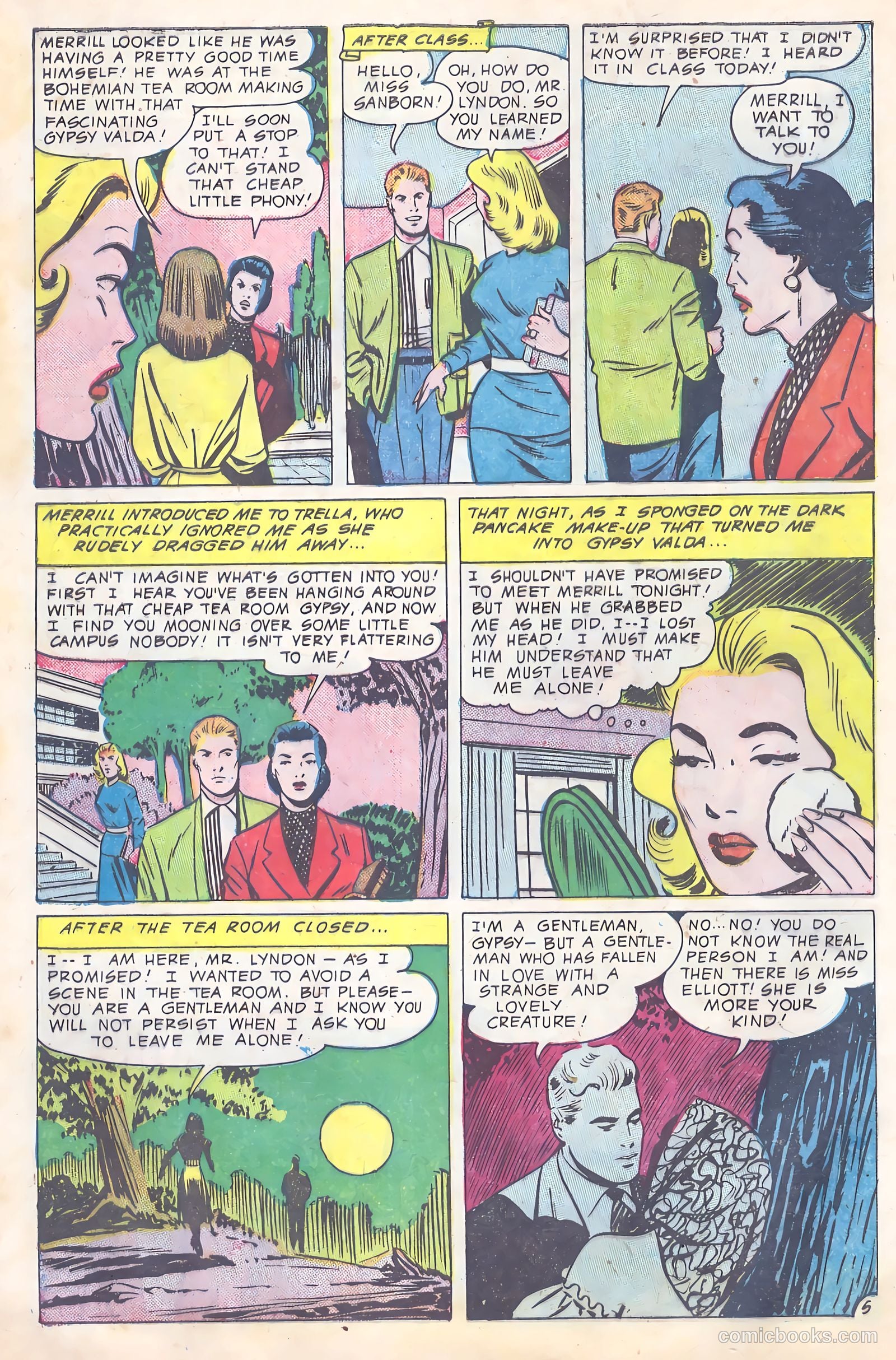 Glamorous Romances #52 (1951) — page 31 of 37