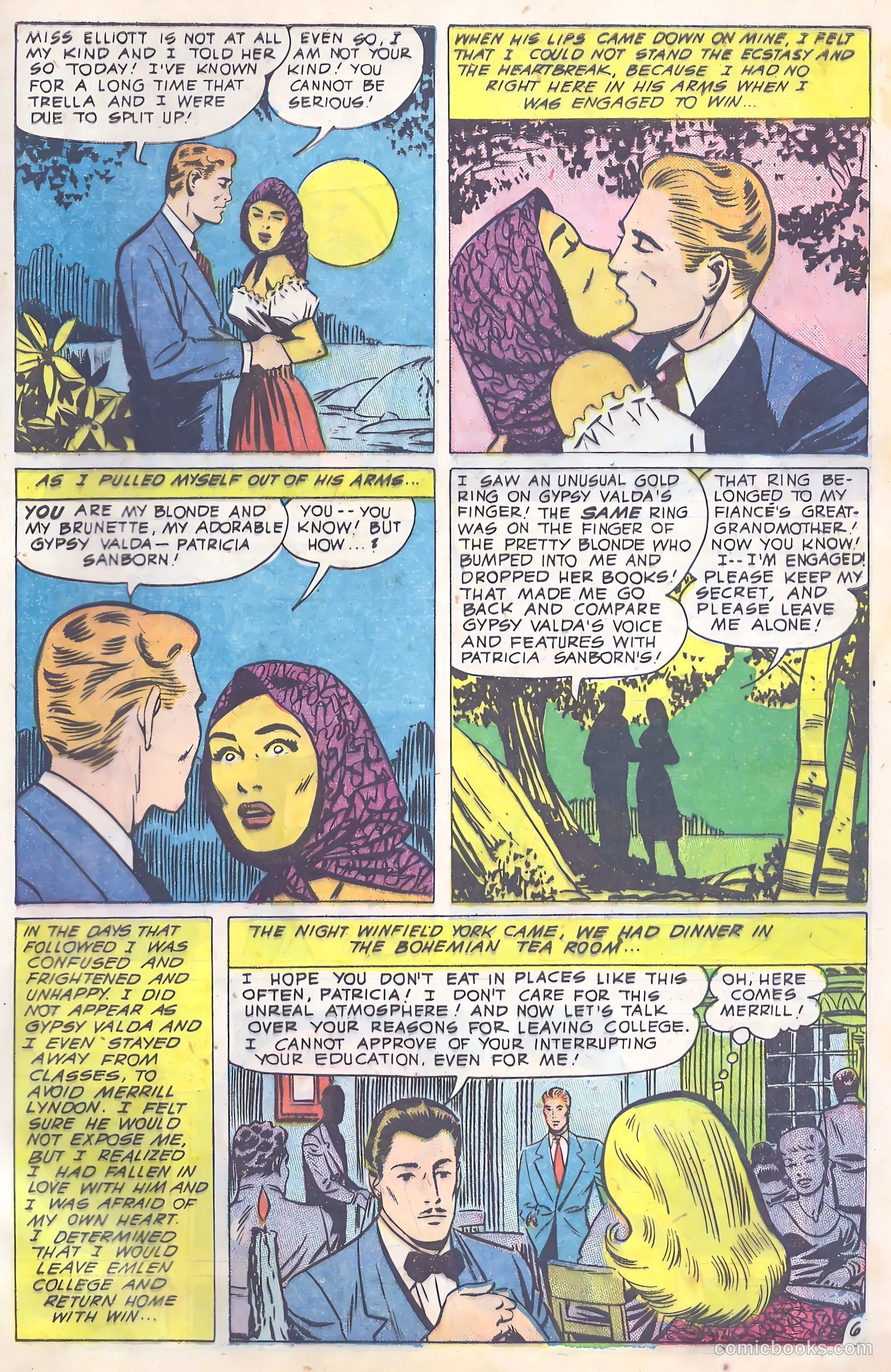 Glamorous Romances #52 (1951) — page 32 of 37