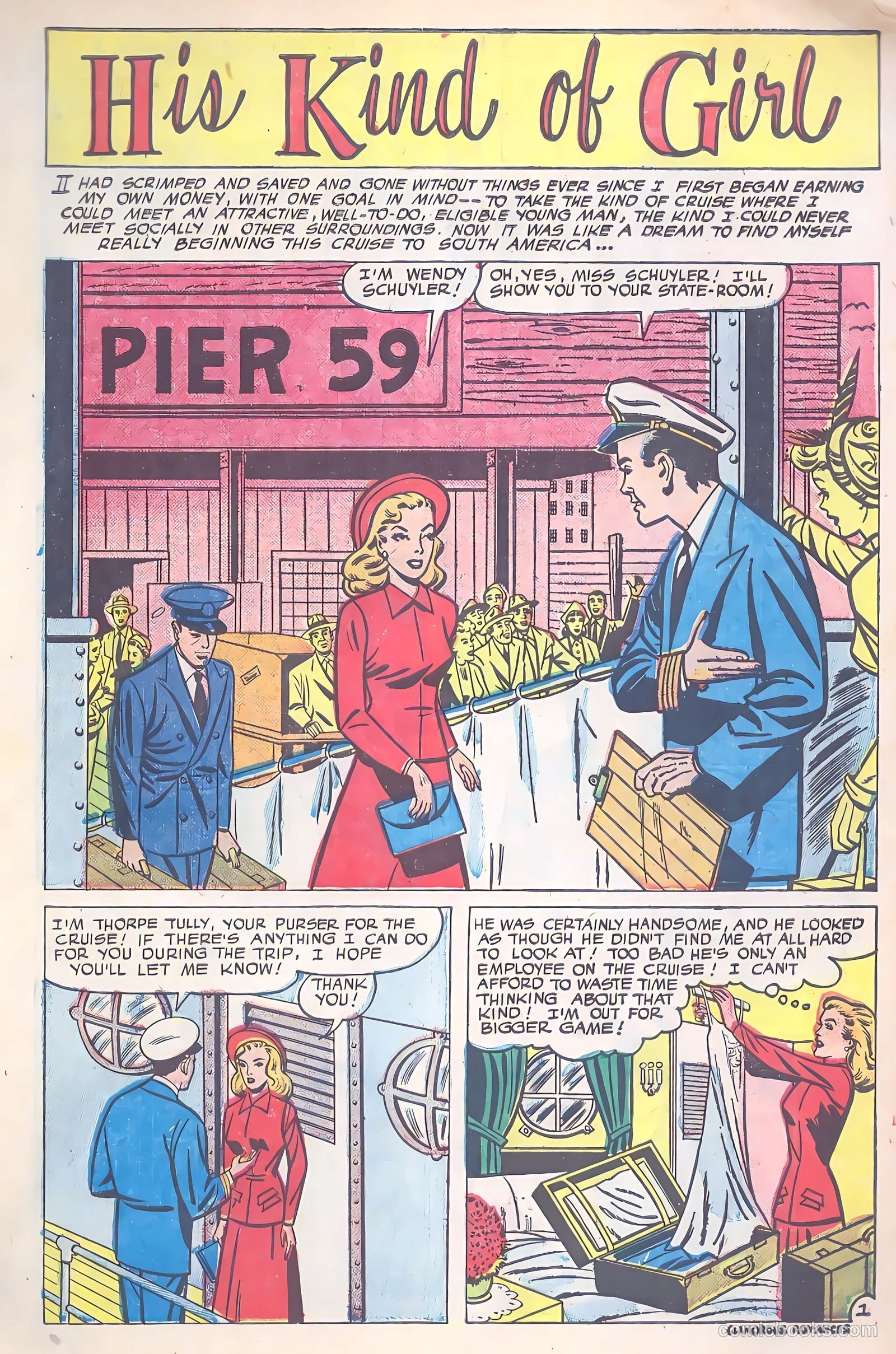 Glamorous Romances #53 (1951) — page 3 of 37