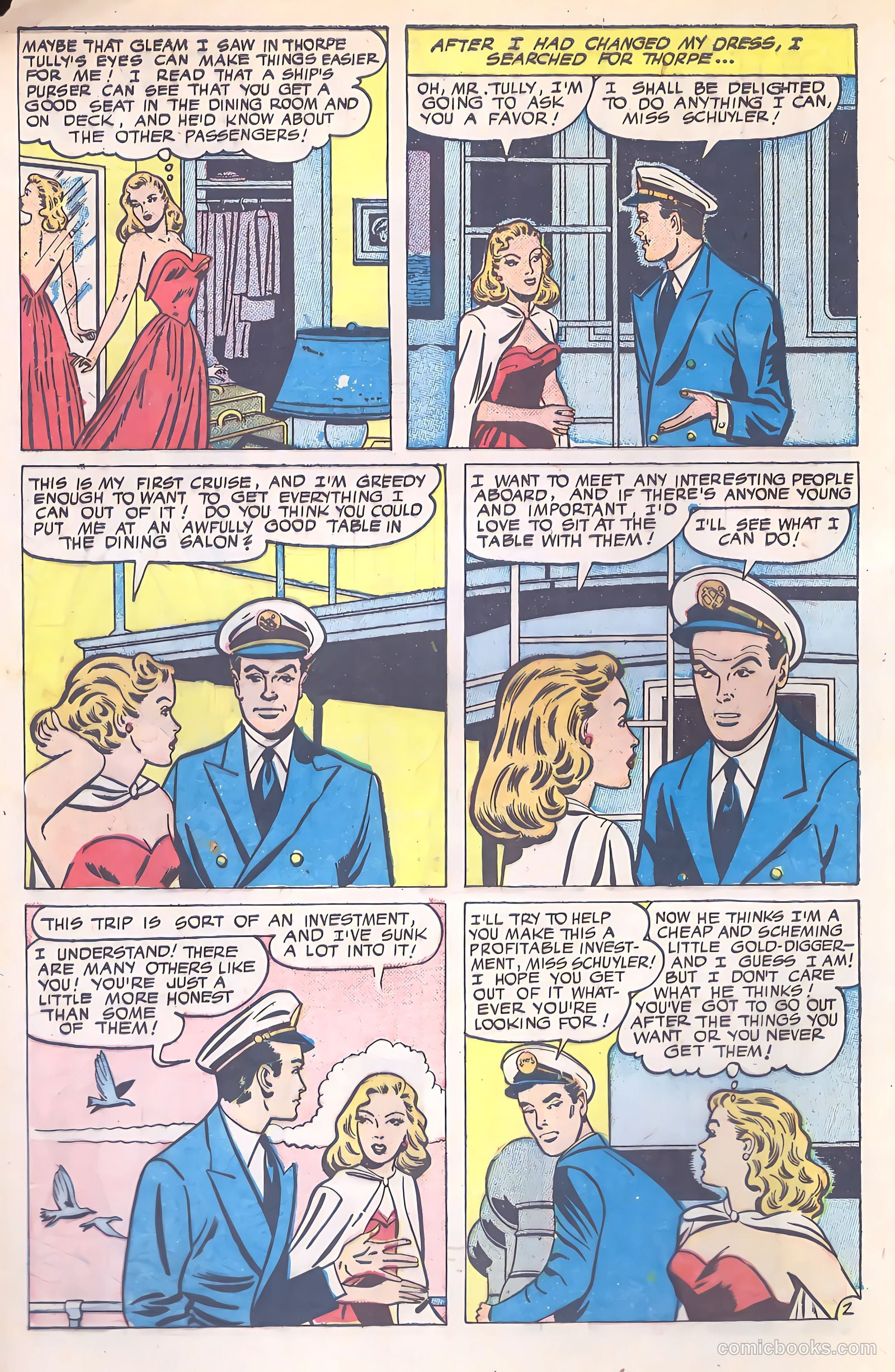 Glamorous Romances #53 (1951) — page 4 of 37