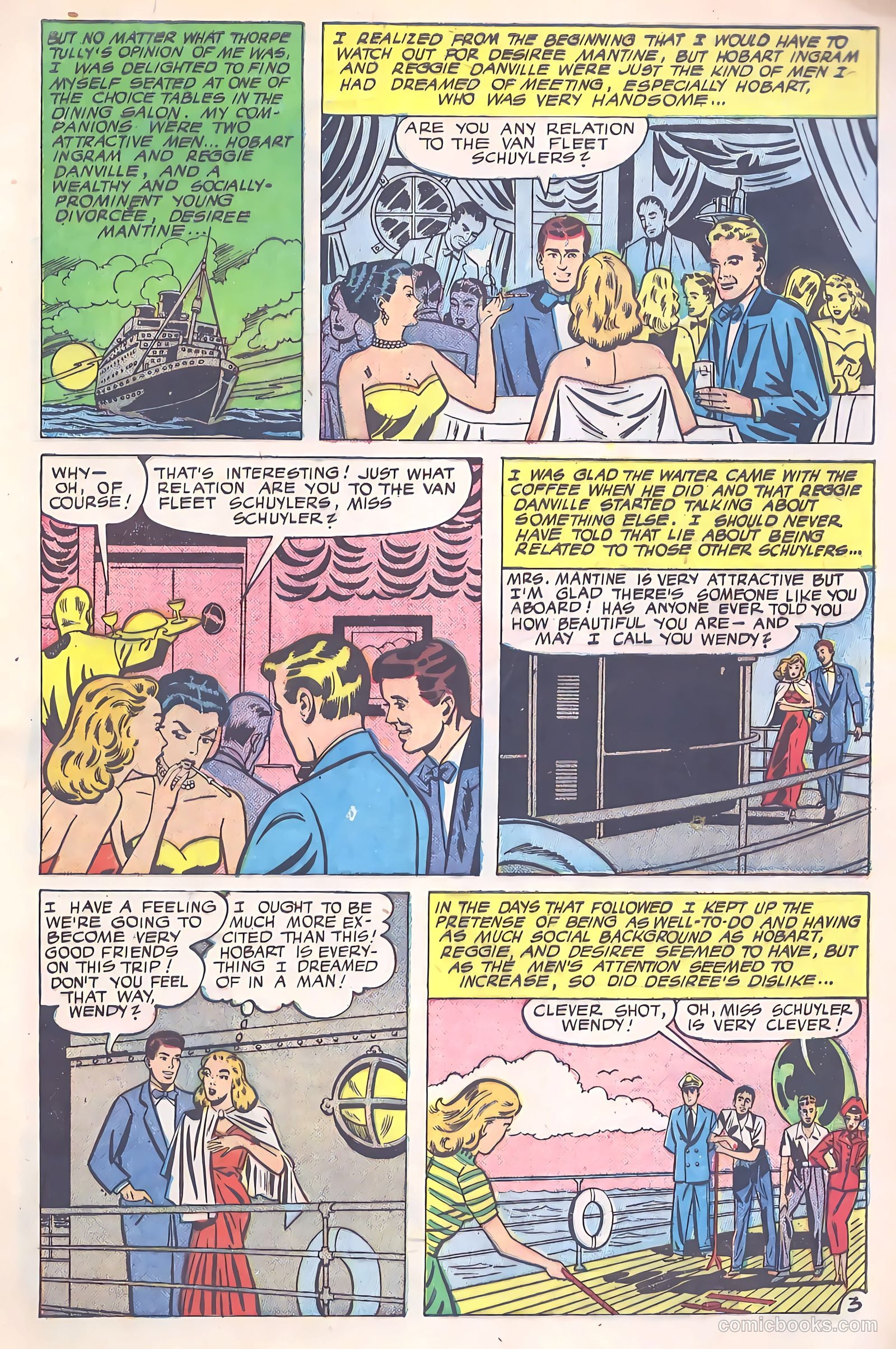 Glamorous Romances #53 (1951) — page 5 of 37