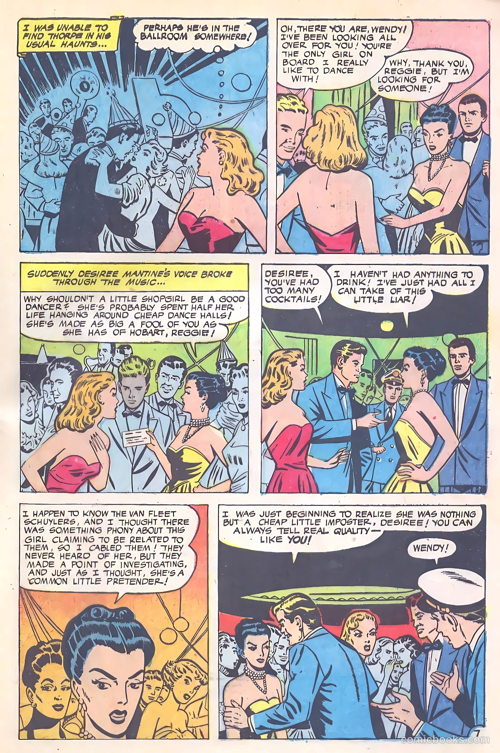 Glamorous Romances #53 (1951) — page 9 of 37