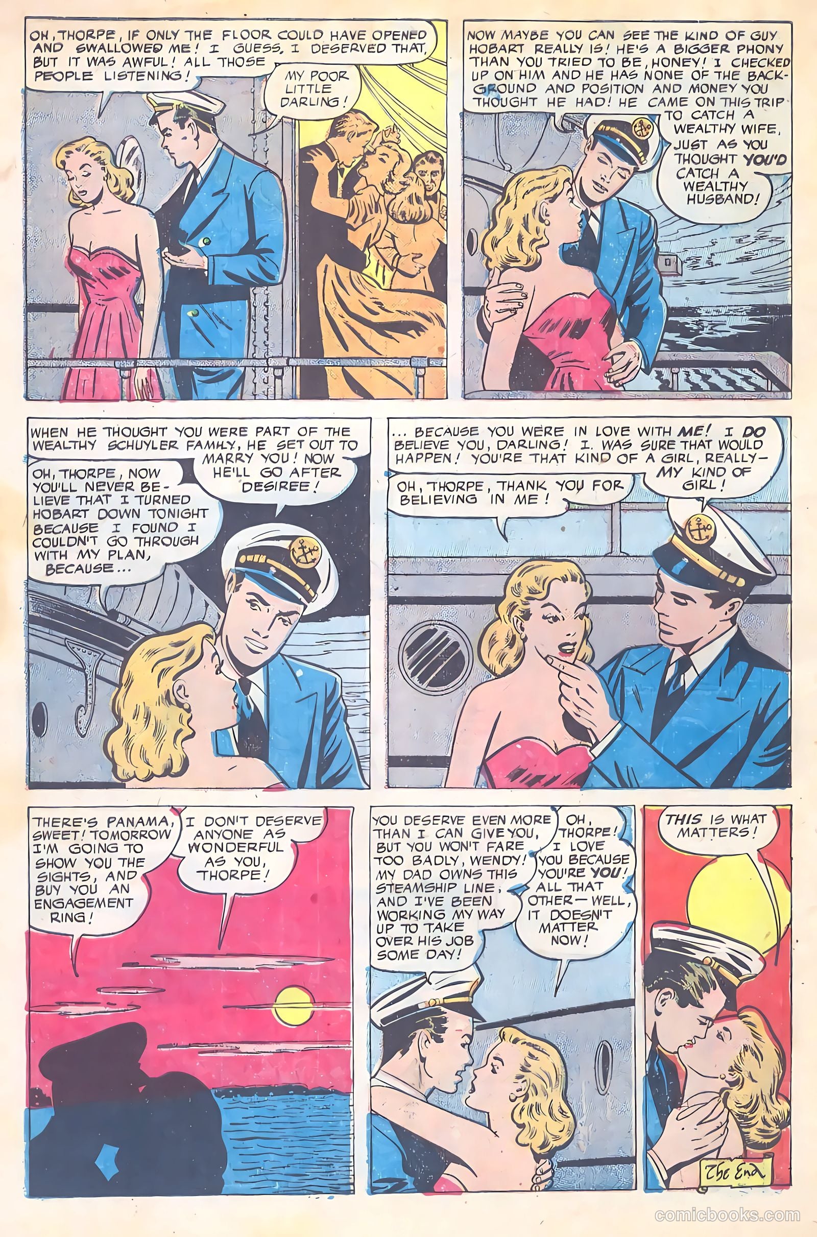 Glamorous Romances #53 (1951) — page 10 of 37