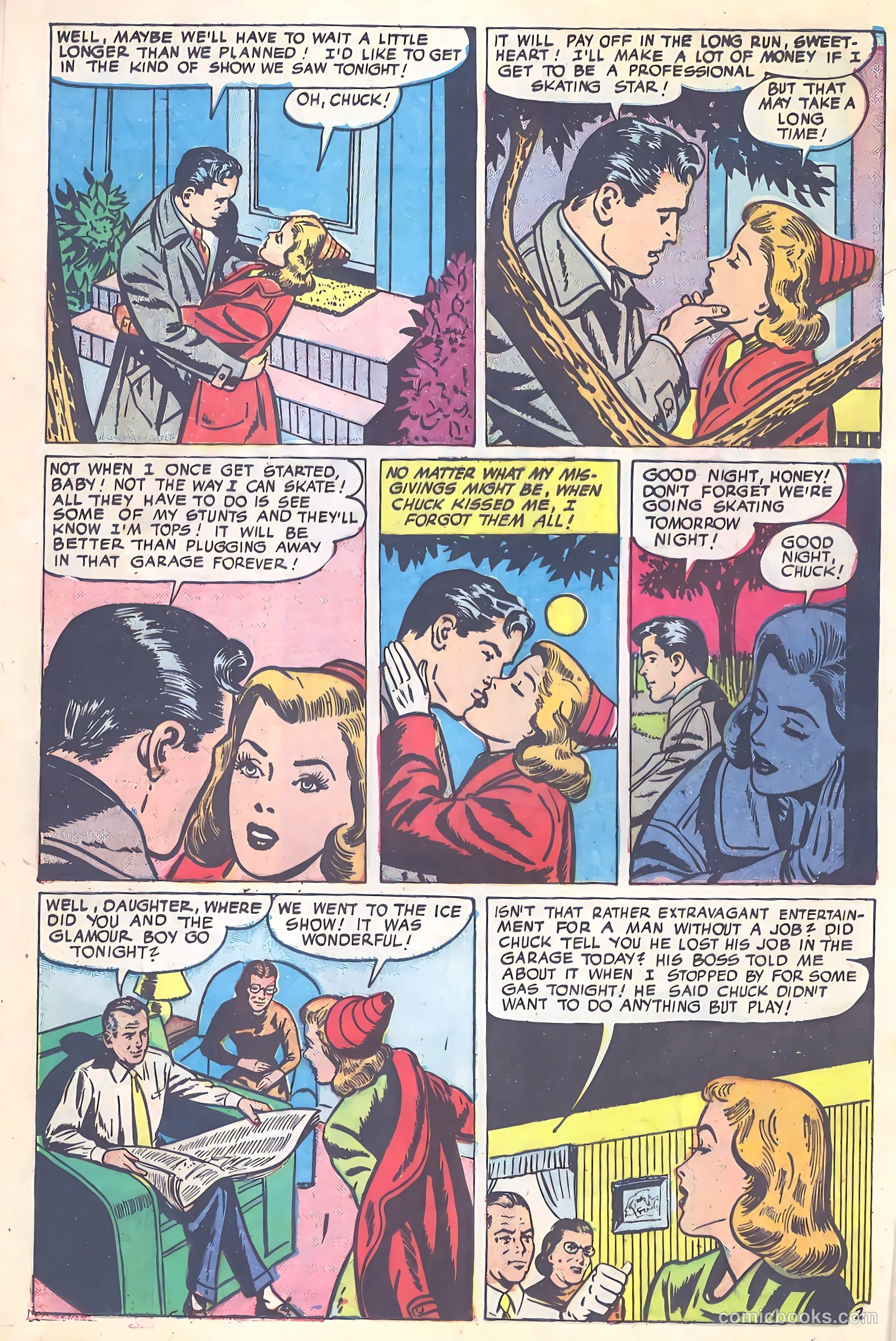 Glamorous Romances #53 (1951) — page 12 of 37