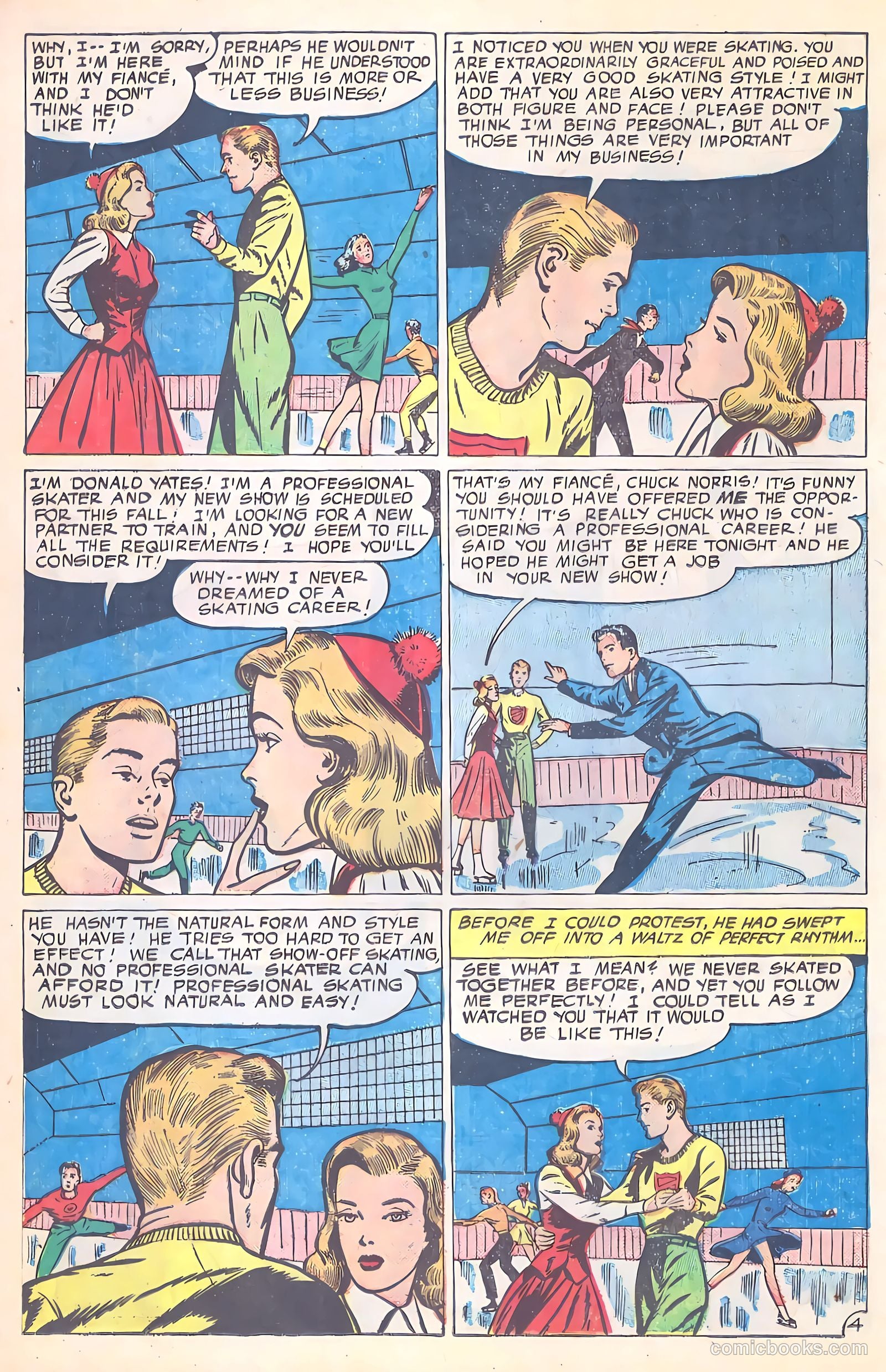 Glamorous Romances #53 (1951) — page 14 of 37