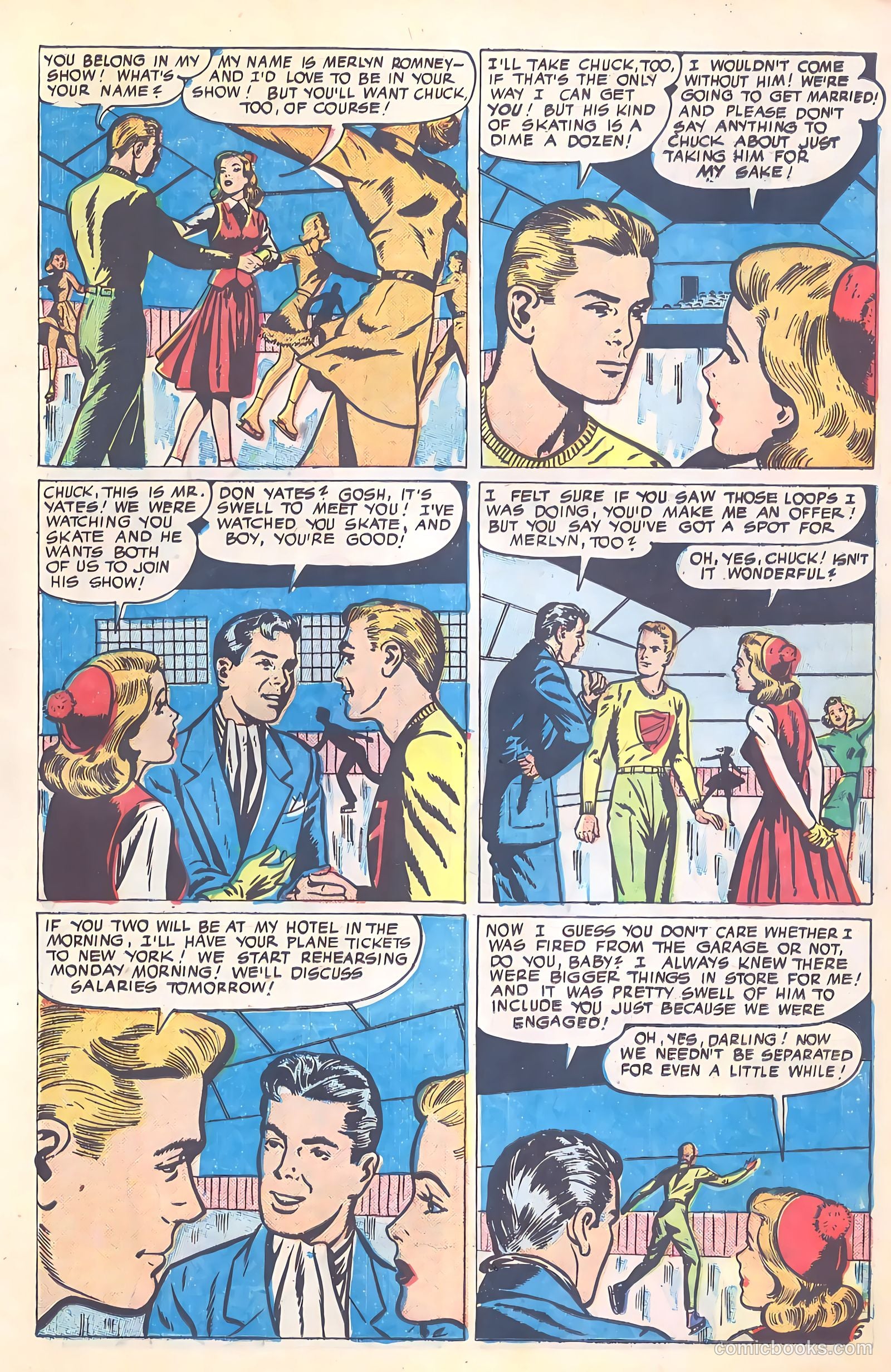 Glamorous Romances #53 (1951) — page 15 of 37