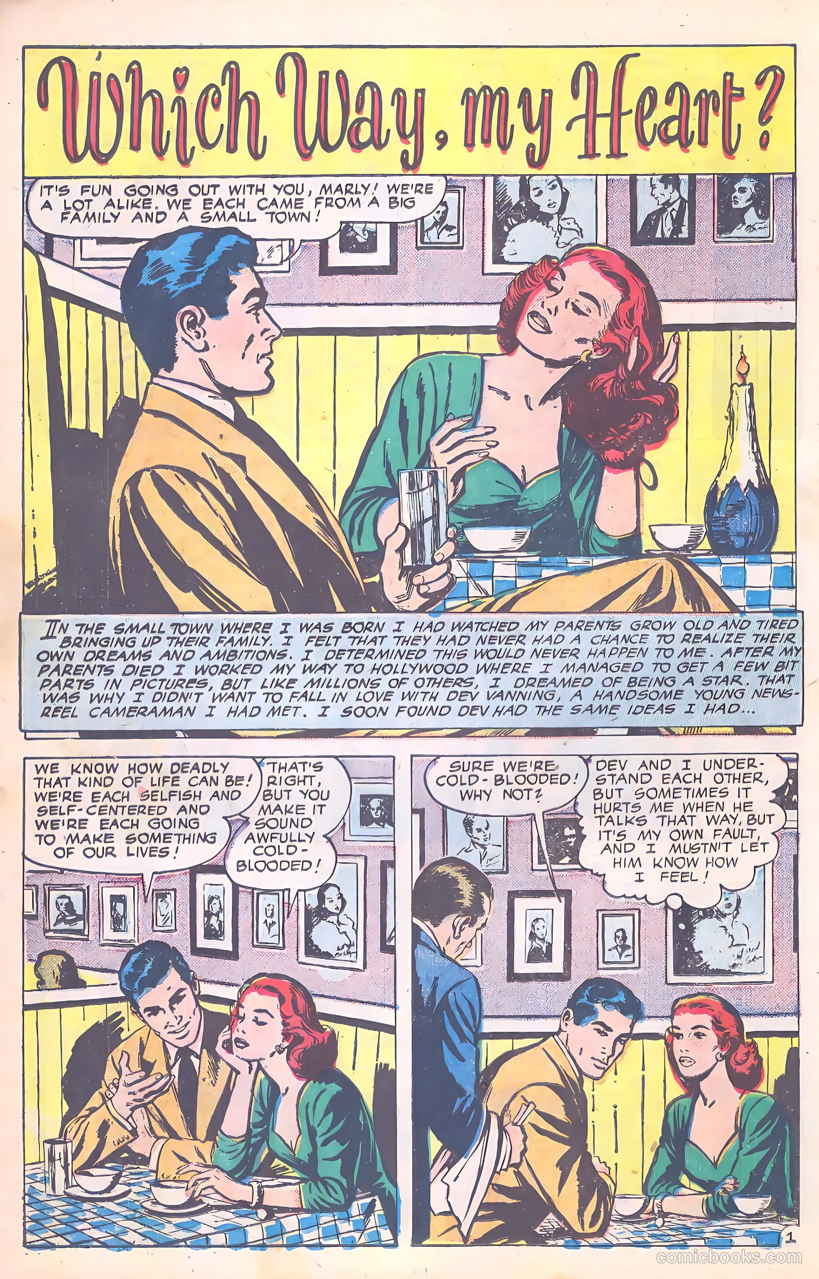 Glamorous Romances #53 (1951) — page 18 of 37