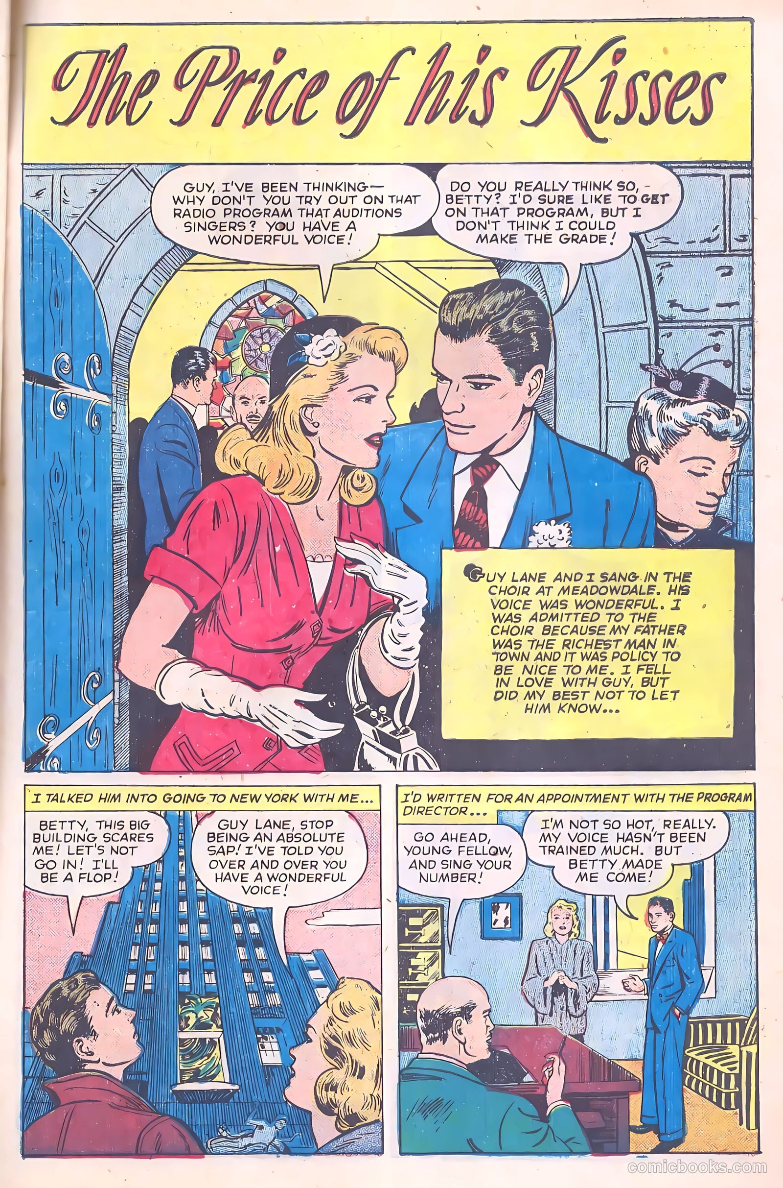 Glamorous Romances #53 (1951) — page 27 of 37
