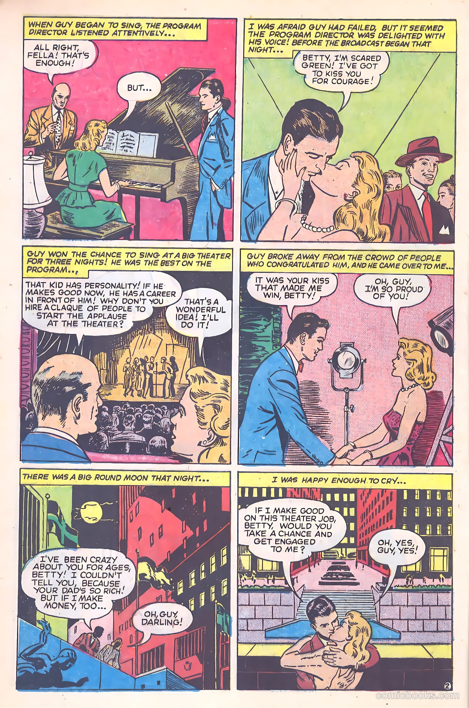 Glamorous Romances #53 (1951) — page 28 of 37