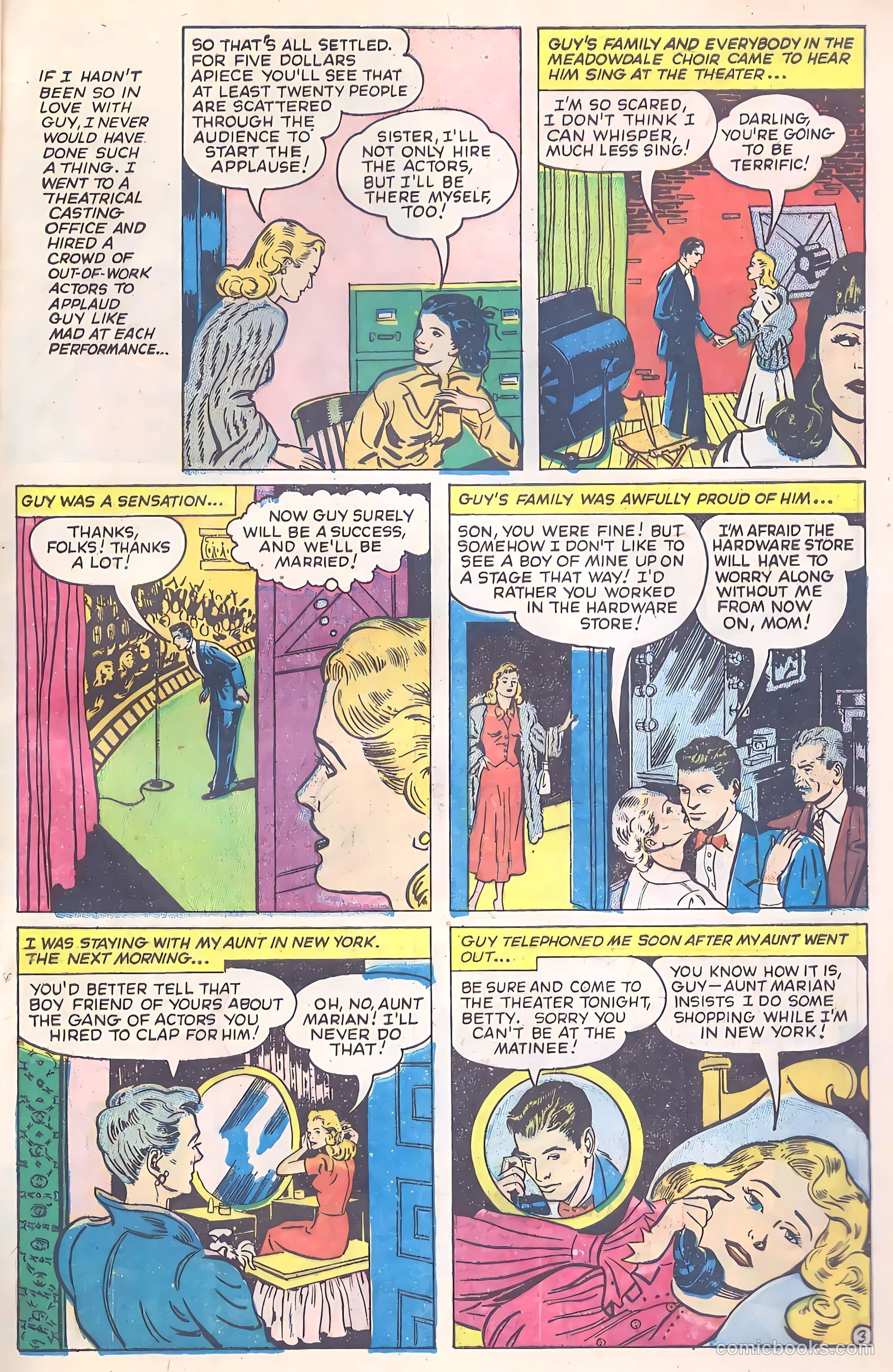 Glamorous Romances #53 (1951) — page 29 of 37