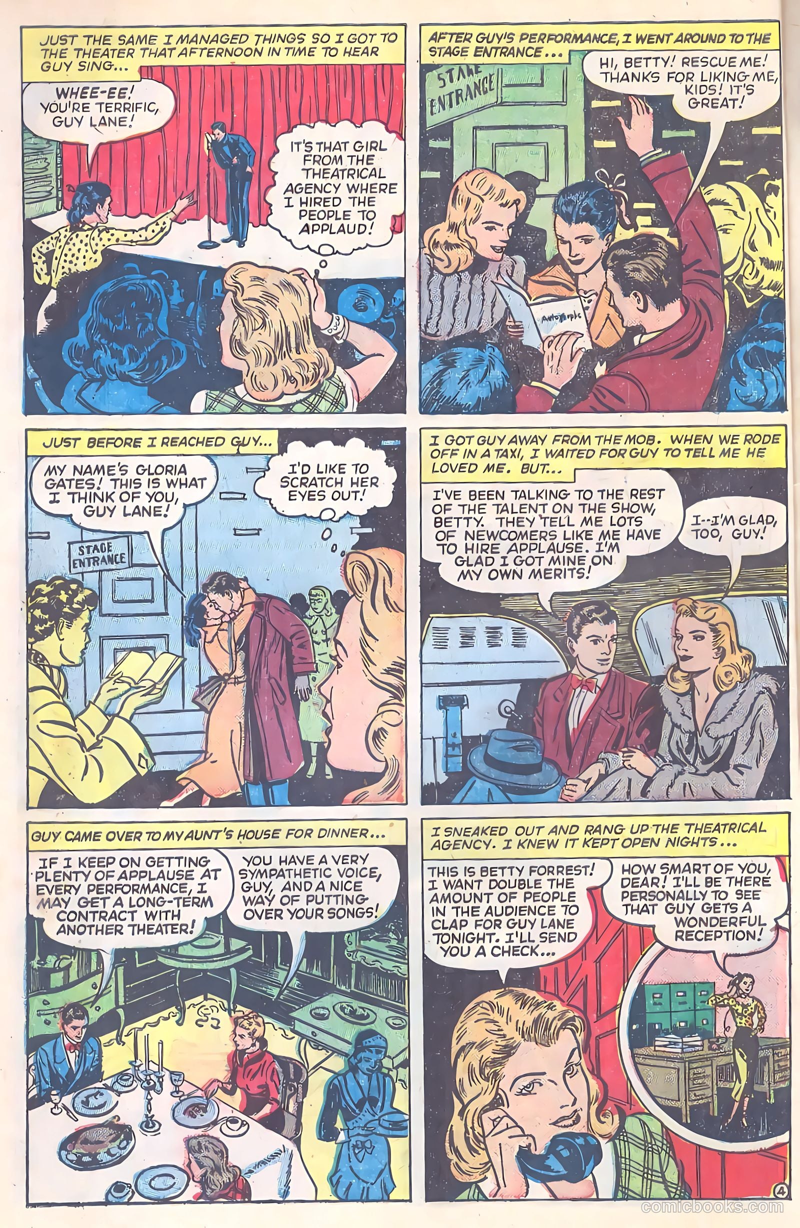 Glamorous Romances #53 (1951) — page 30 of 37
