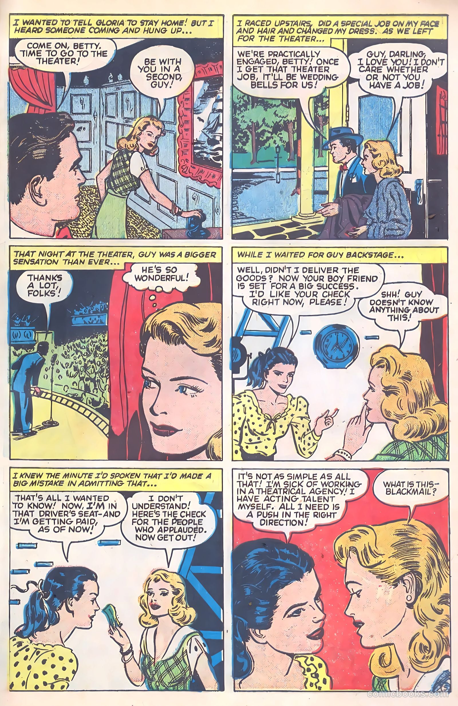 Glamorous Romances #53 (1951) — page 31 of 37