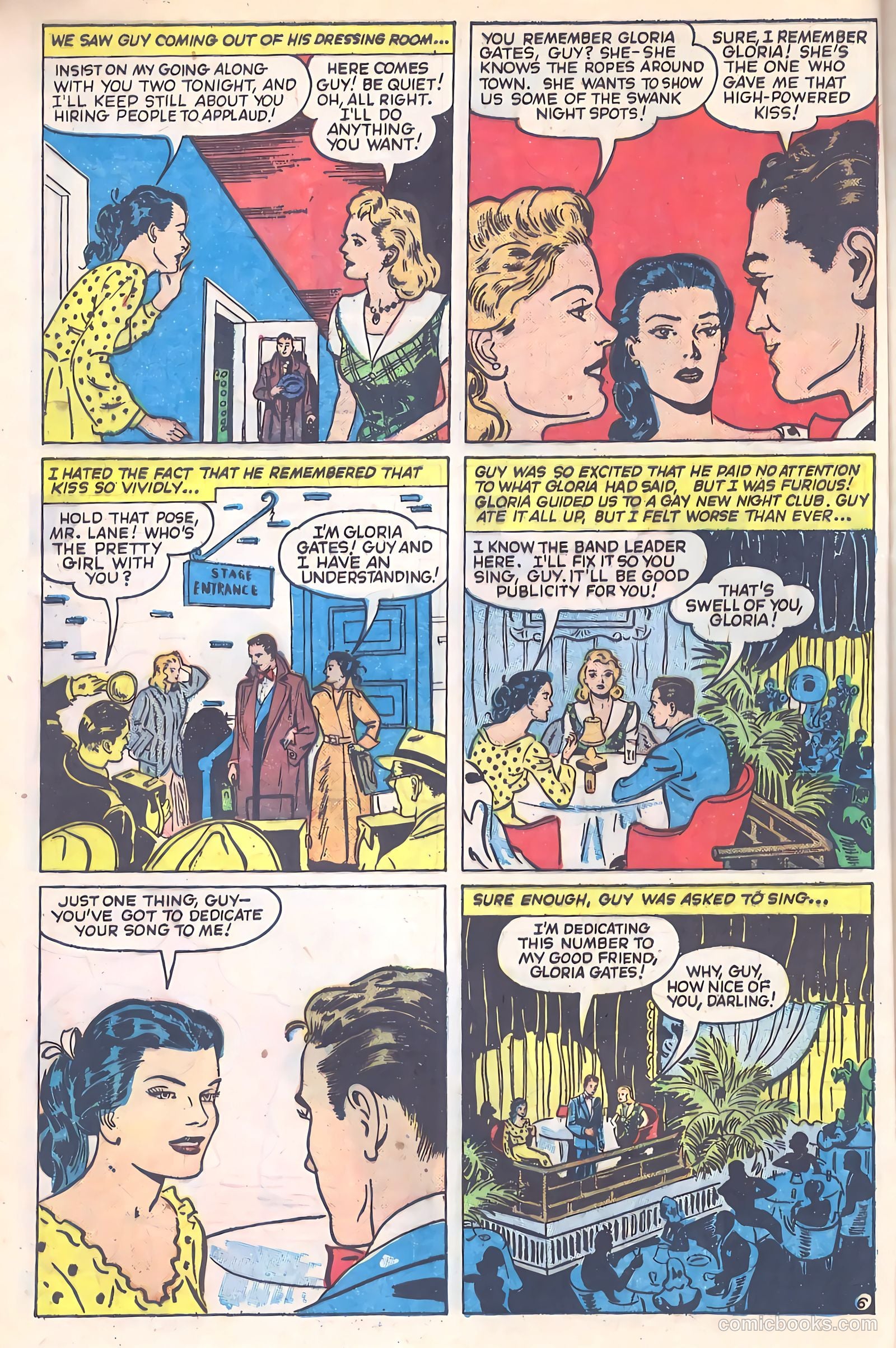 Glamorous Romances #53 (1951) — page 32 of 37