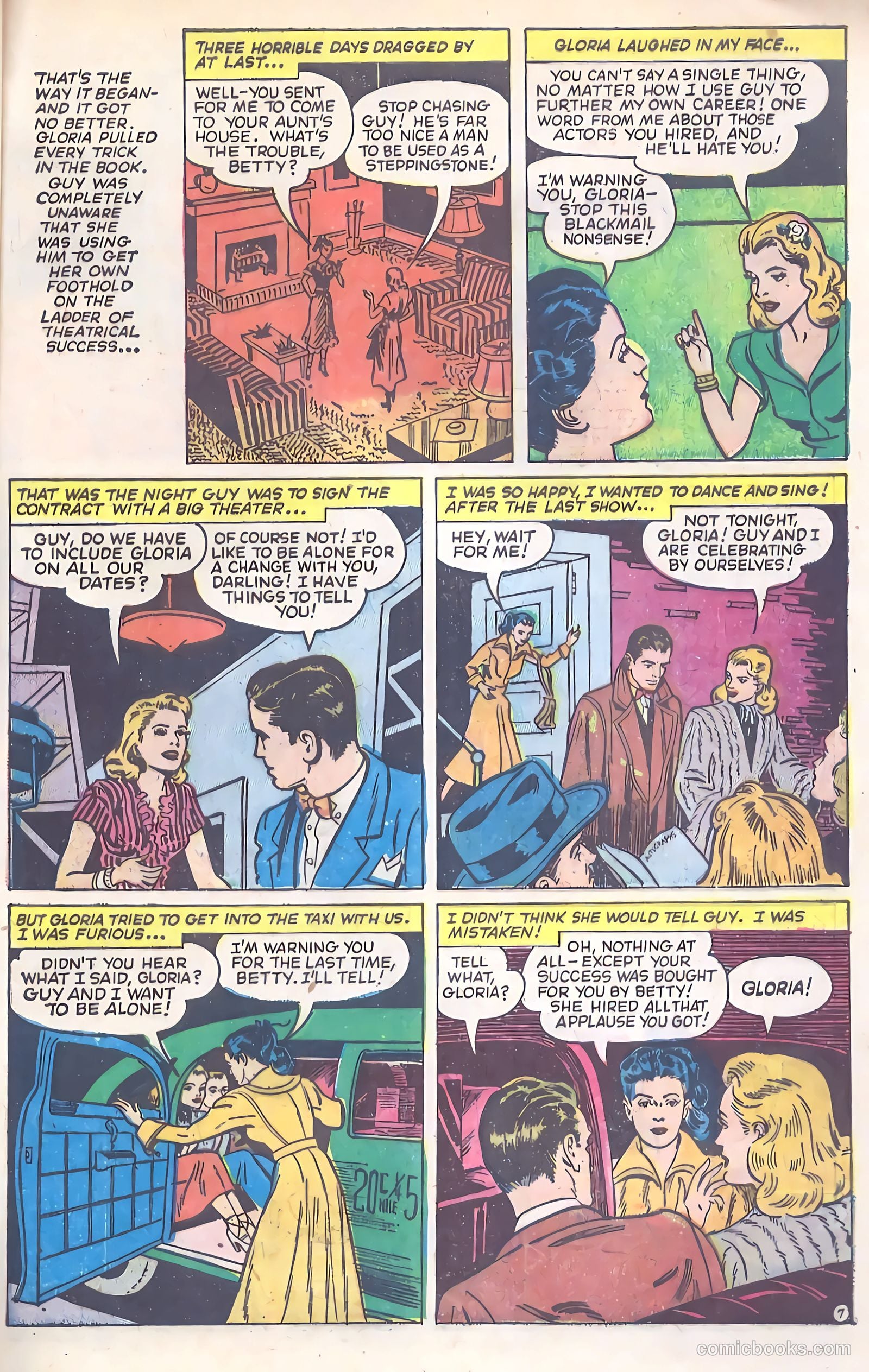 Glamorous Romances #53 (1951) — page 33 of 37