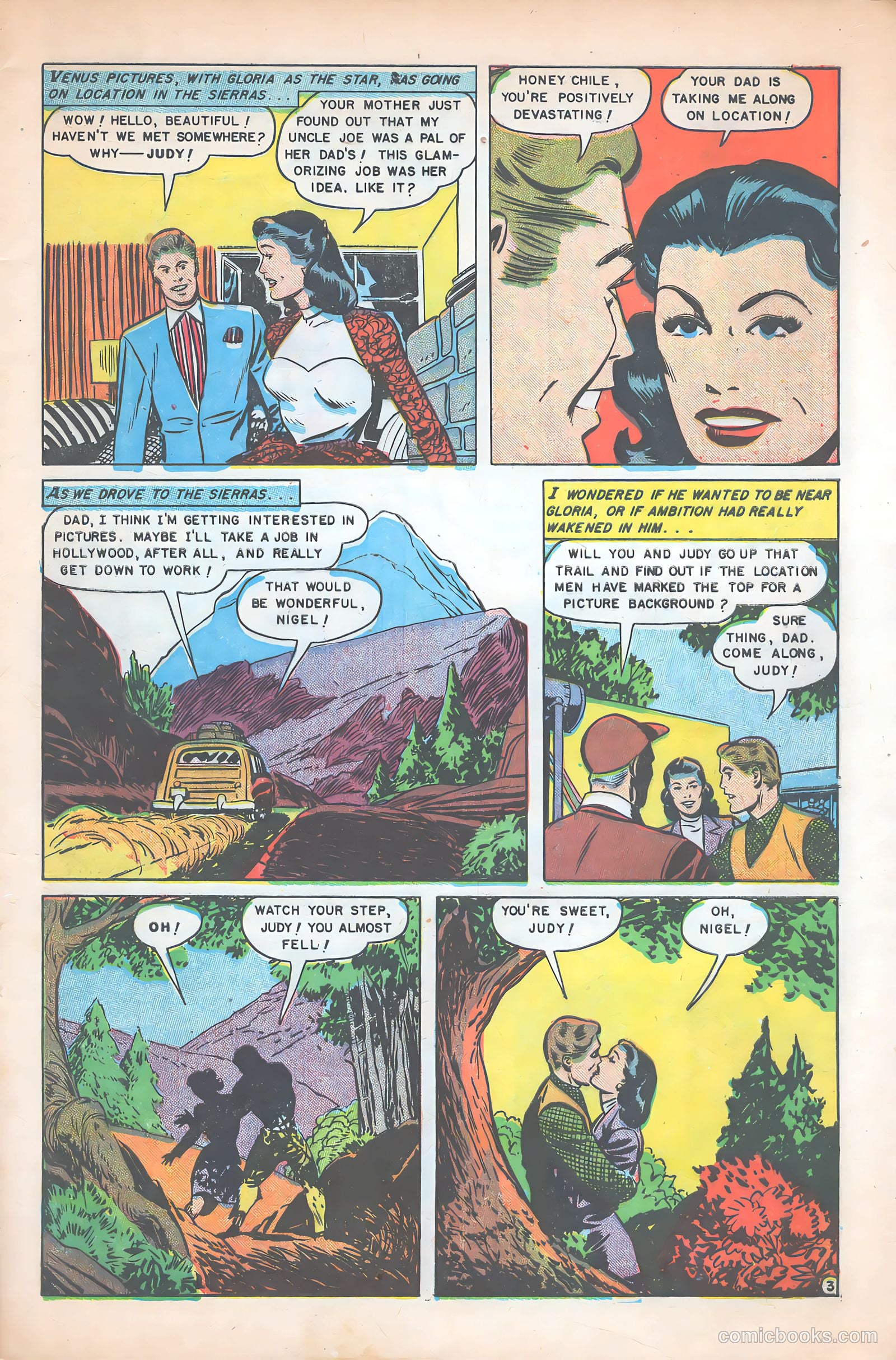 Glamorous Romances #54 (1951) — page 5 of 36