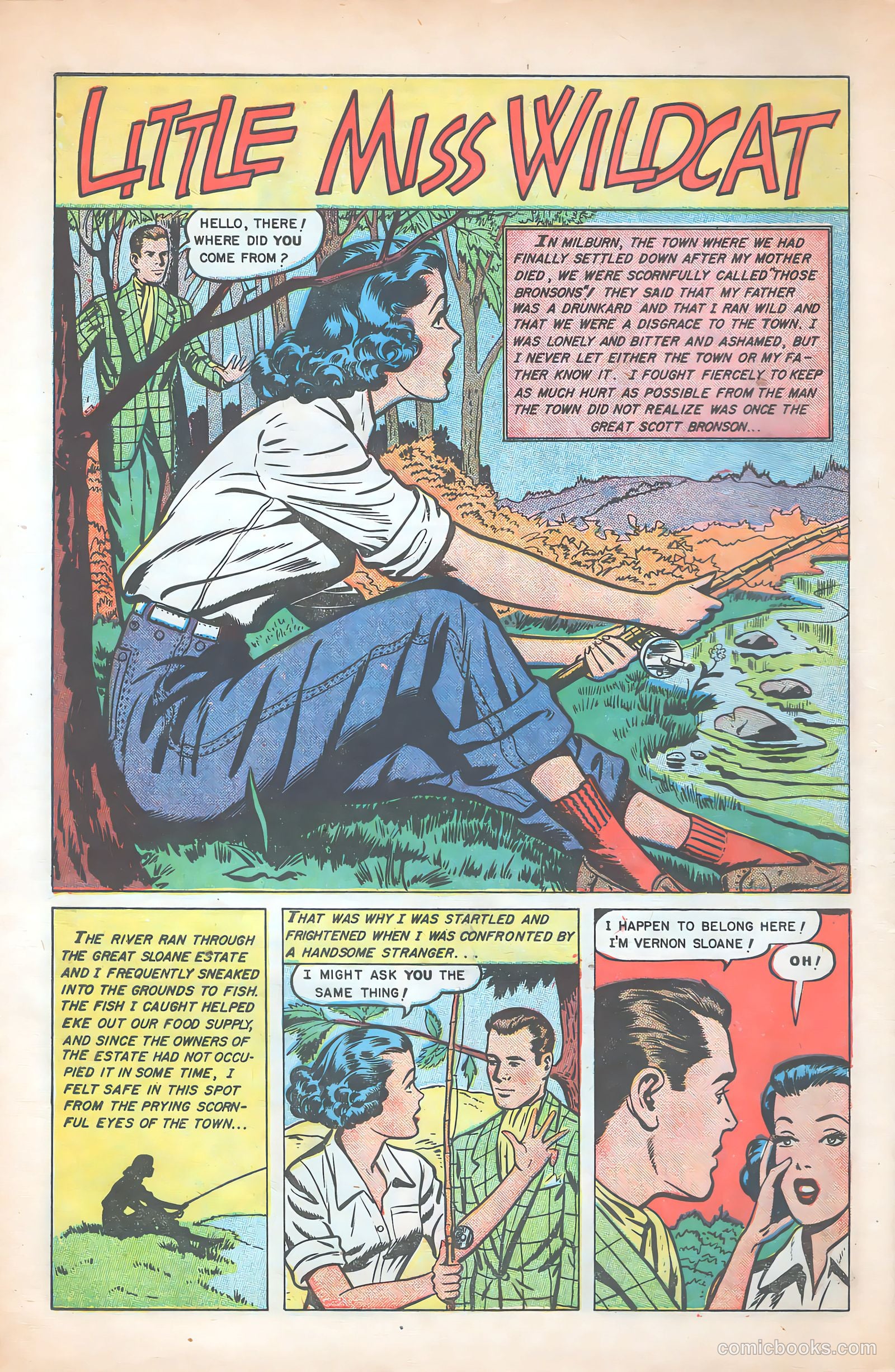 Glamorous Romances #54 (1951) — page 10 of 36