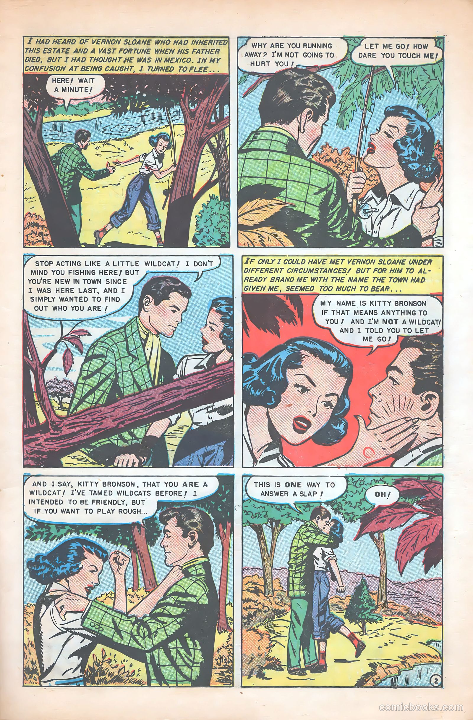Glamorous Romances #54 (1951) — page 11 of 36