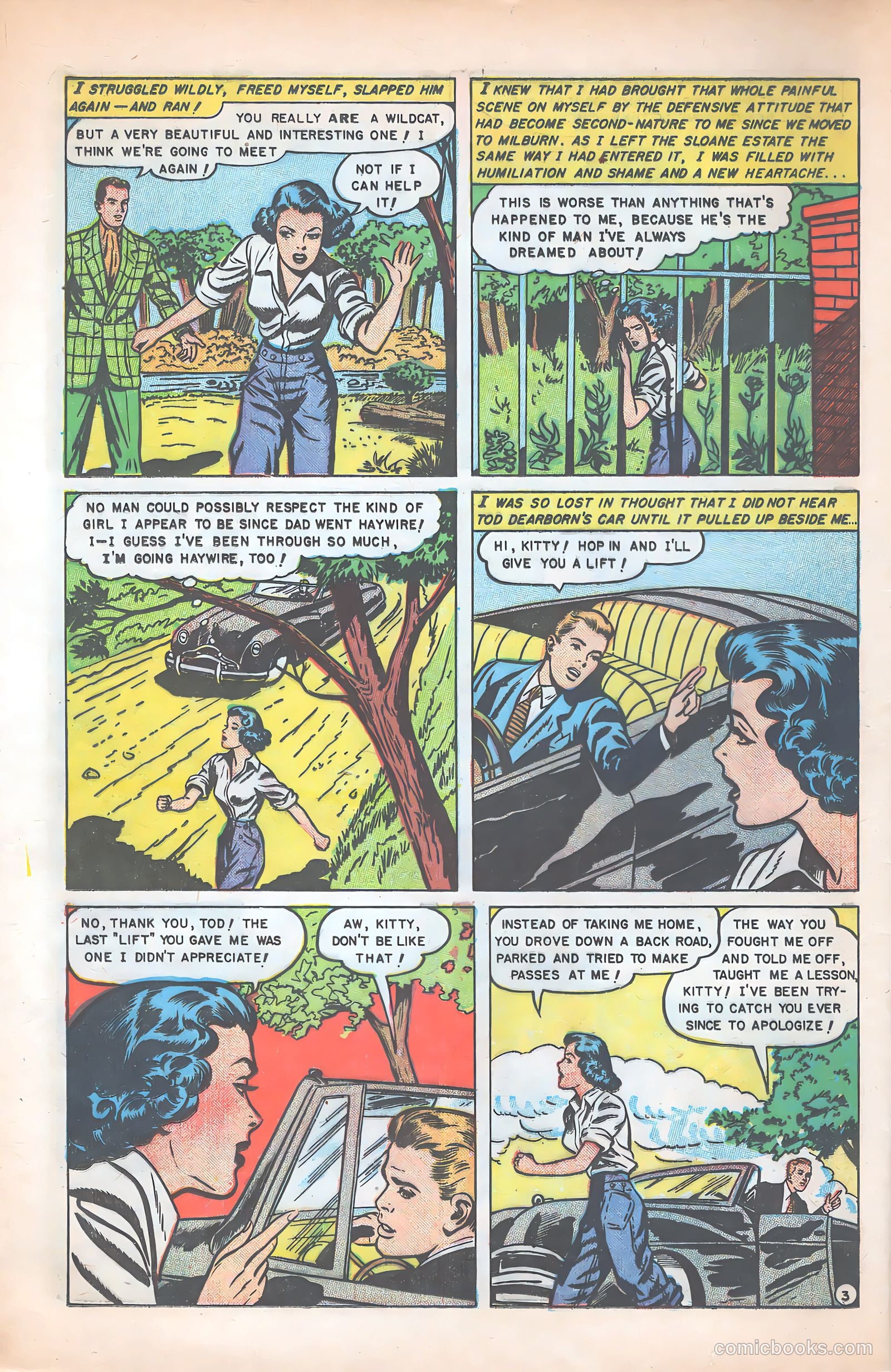 Glamorous Romances #54 (1951) — page 12 of 36