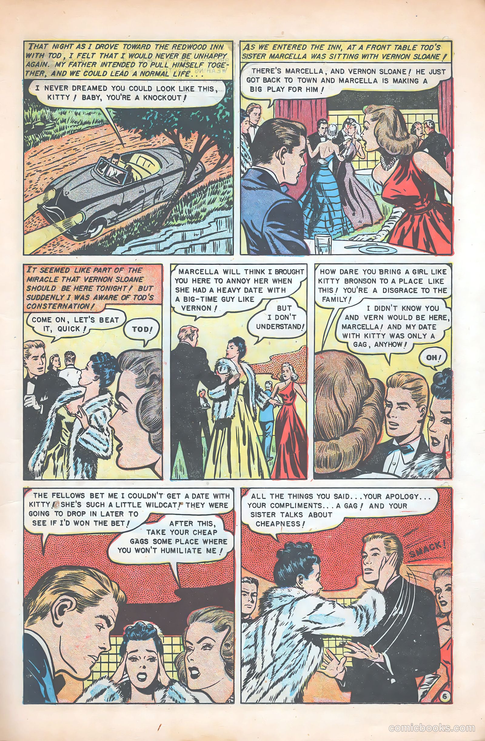 Glamorous Romances #54 (1951) — page 15 of 36