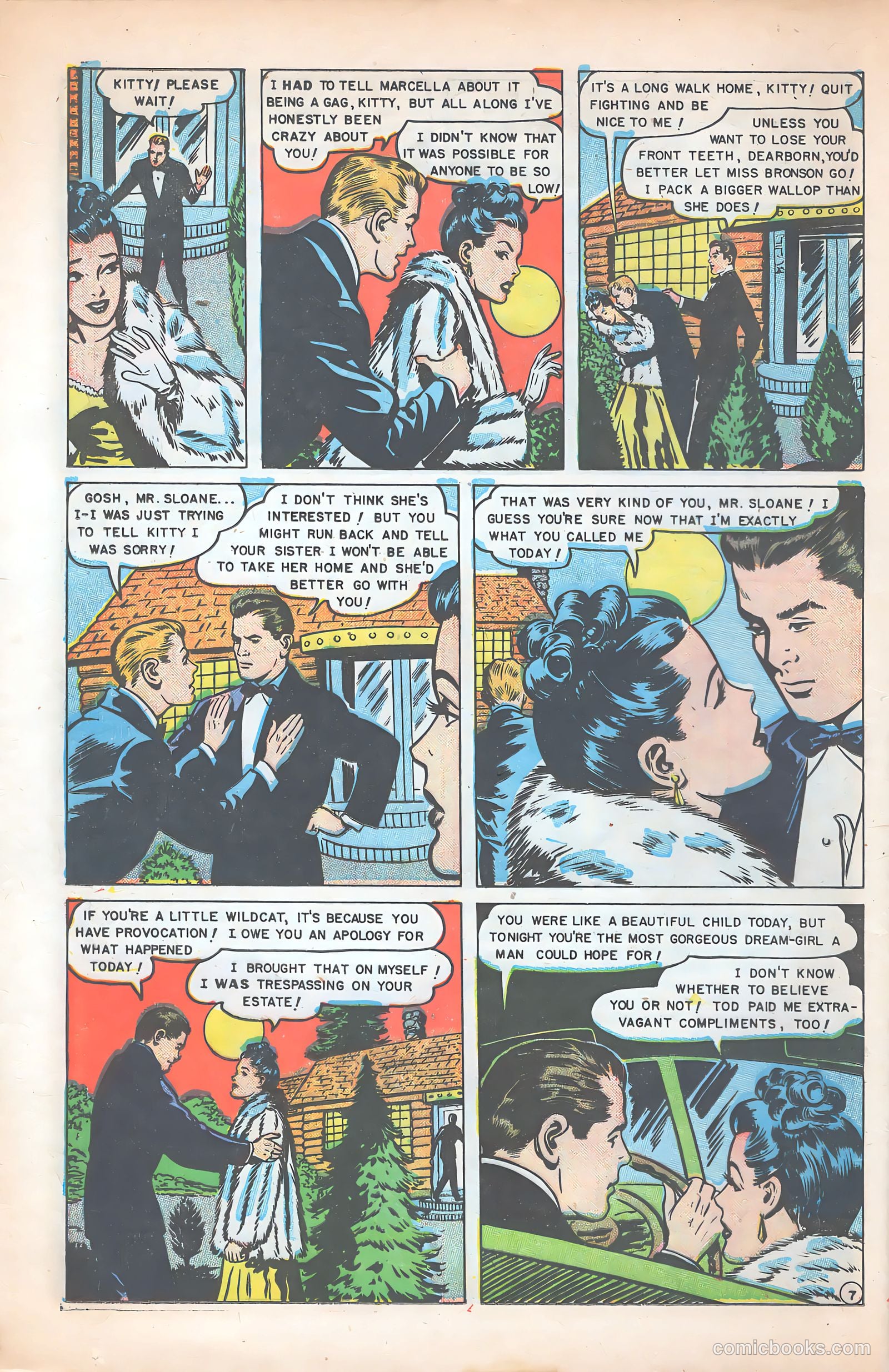 Glamorous Romances #54 (1951) — page 16 of 36