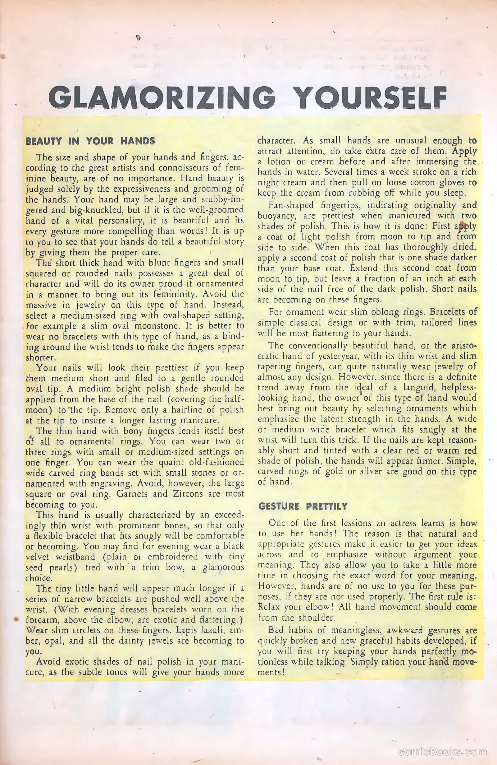 Glamorous Romances #54 (1951) — page 25 of 36