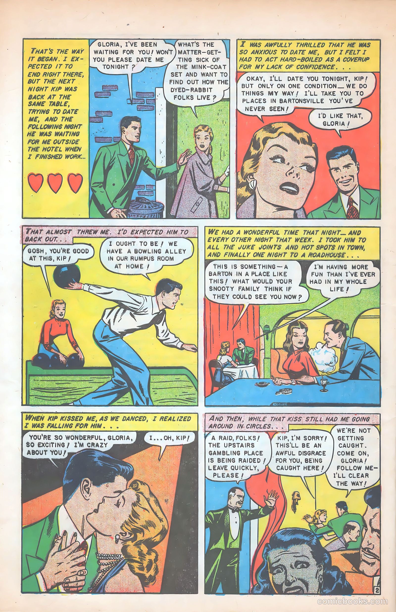 Glamorous Romances #54 (1951) — page 28 of 36