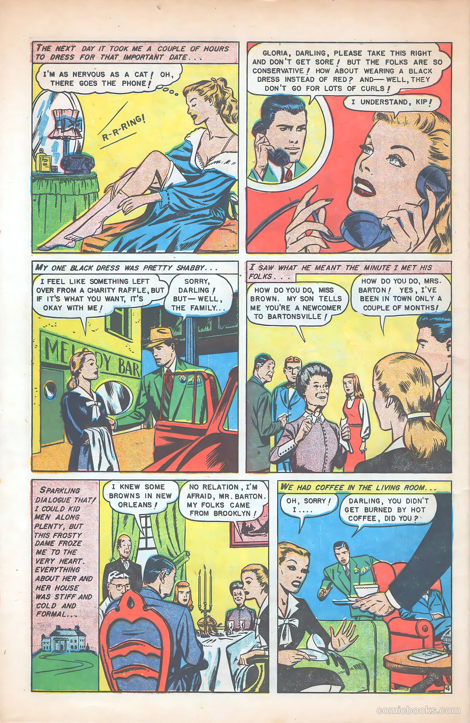 Glamorous Romances #54 (1951) — page 30 of 36