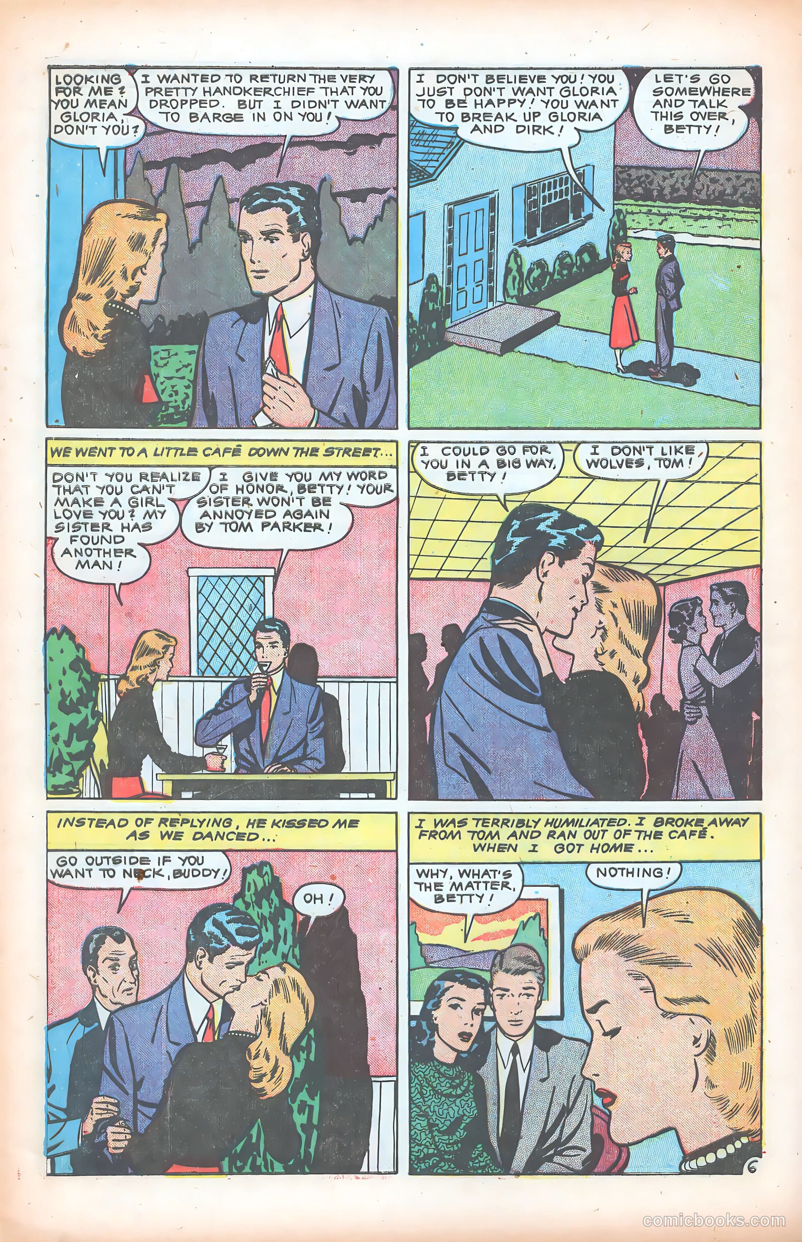 Glamorous Romances #55 (1951) — page 8 of 36