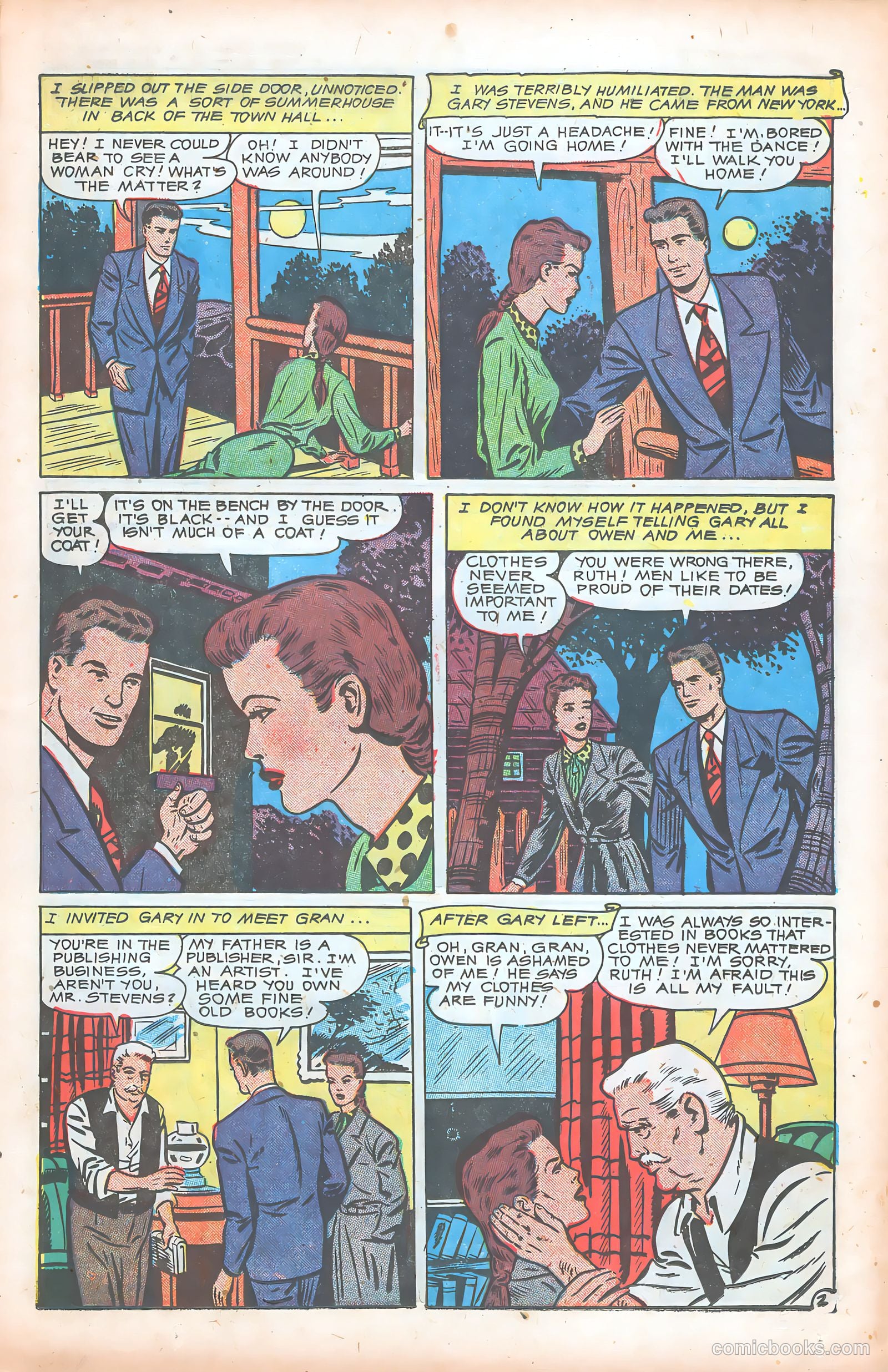 Glamorous Romances #55 (1951) — page 11 of 36