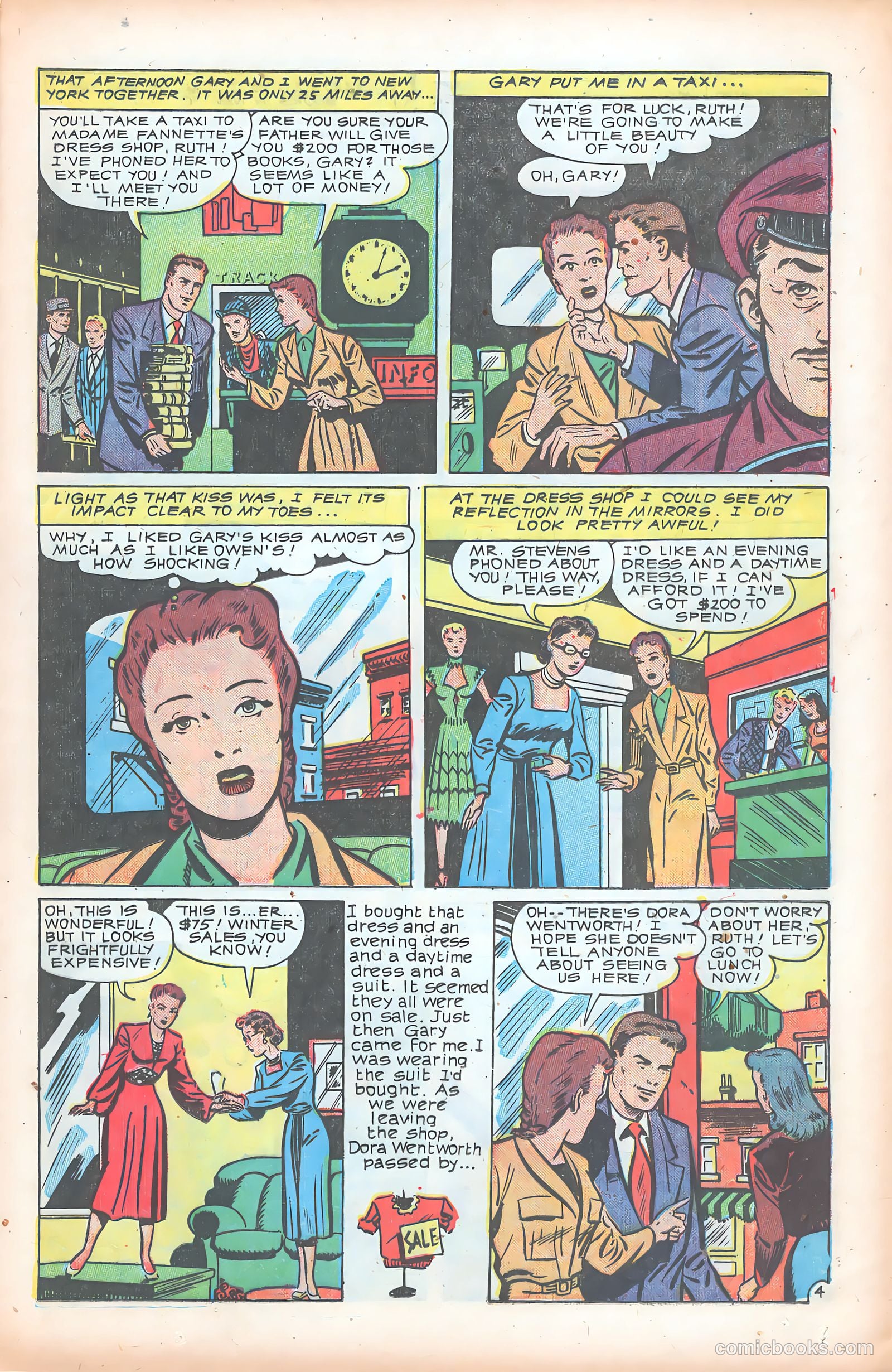Glamorous Romances #55 (1951) — page 13 of 36