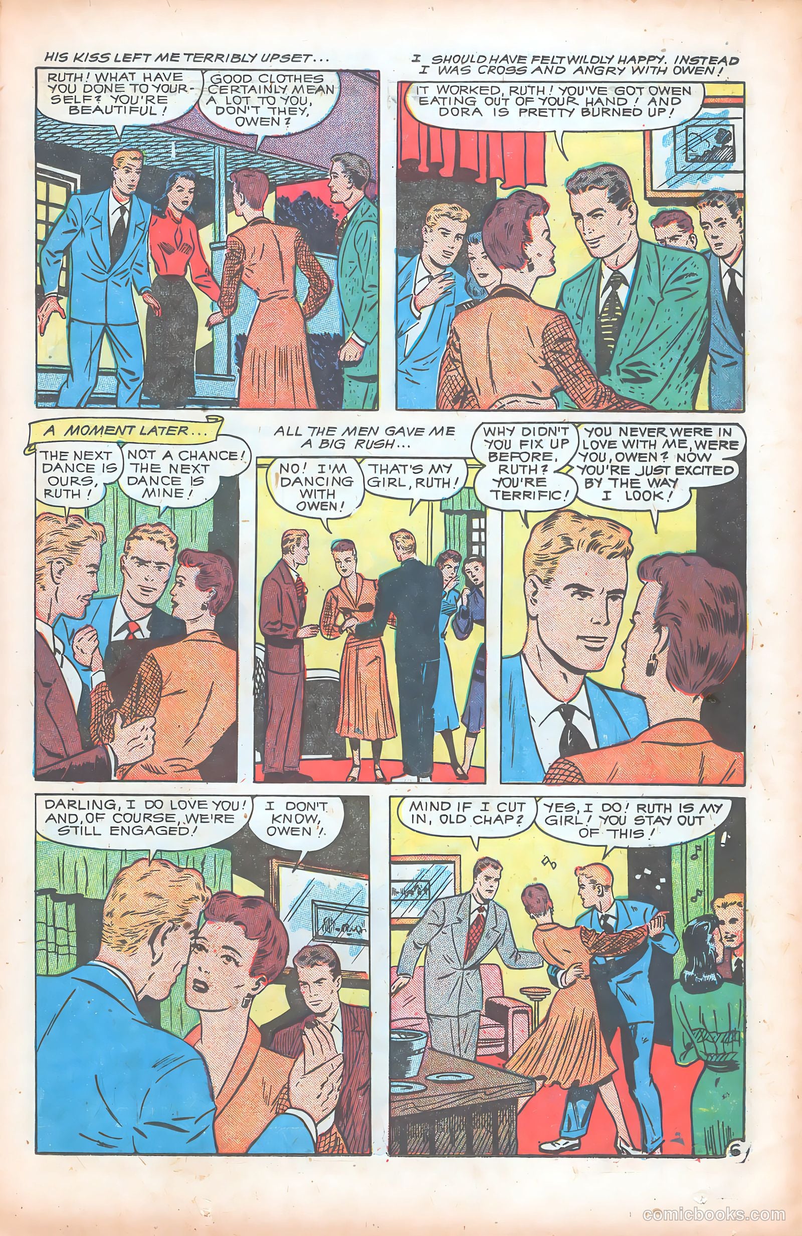 Glamorous Romances #55 (1951) — page 15 of 36