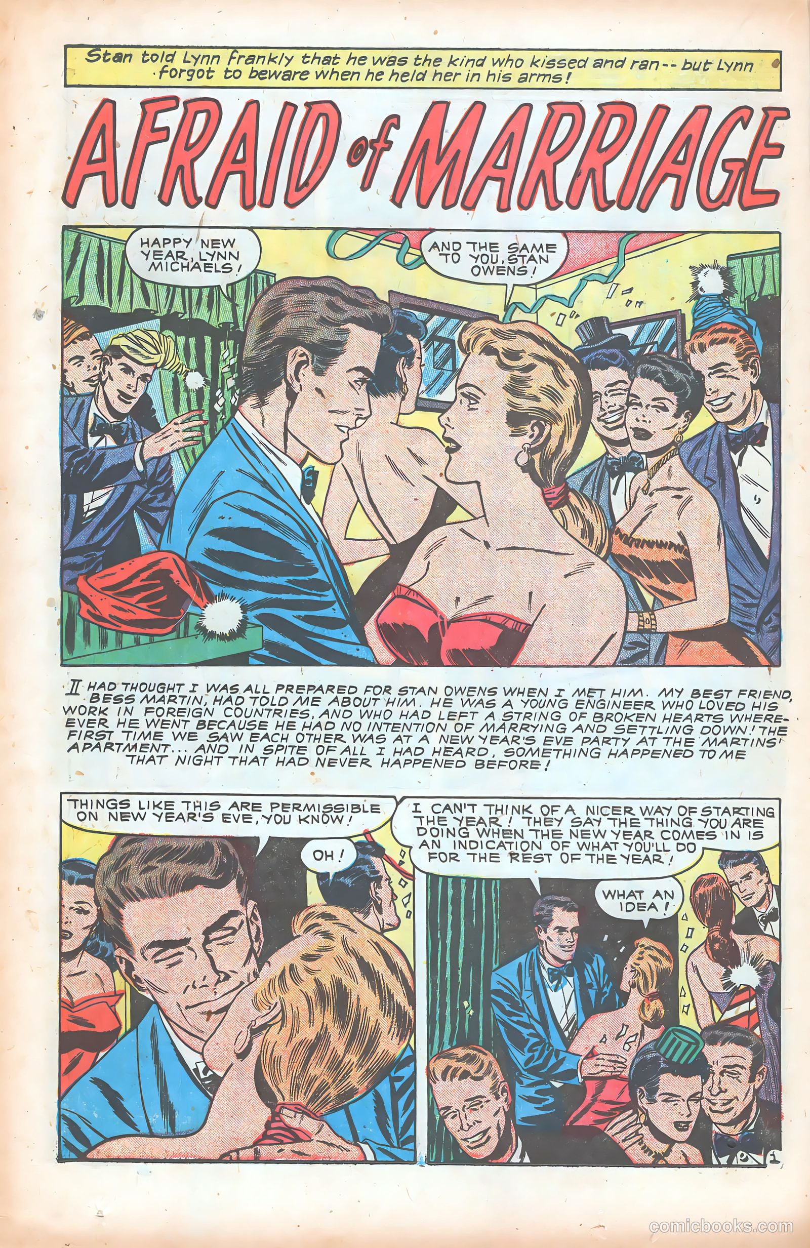 Glamorous Romances #55 (1951) — page 18 of 36