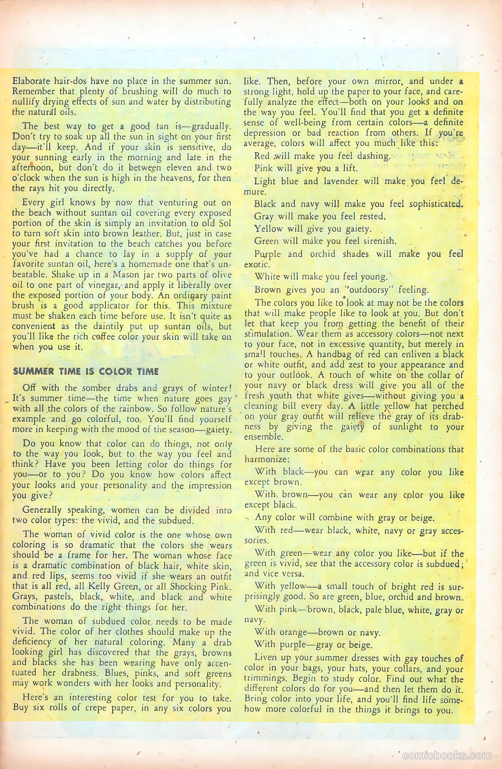 Glamorous Romances #55 (1951) — page 27 of 36