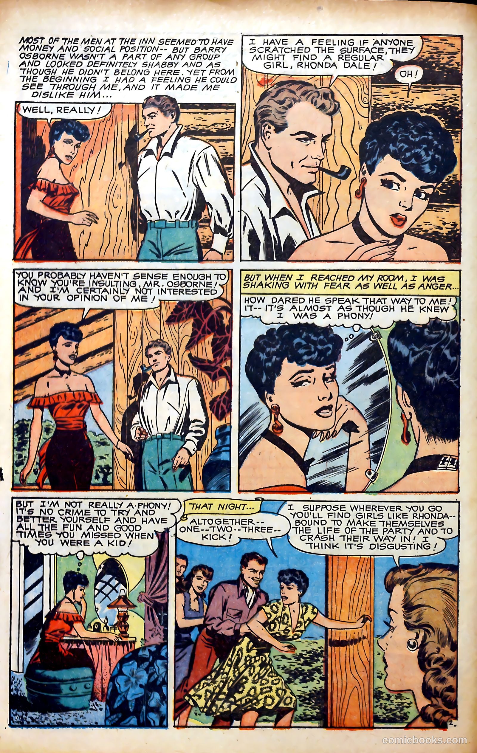 Glamorous Romances #56 (1951) — page 4 of 36