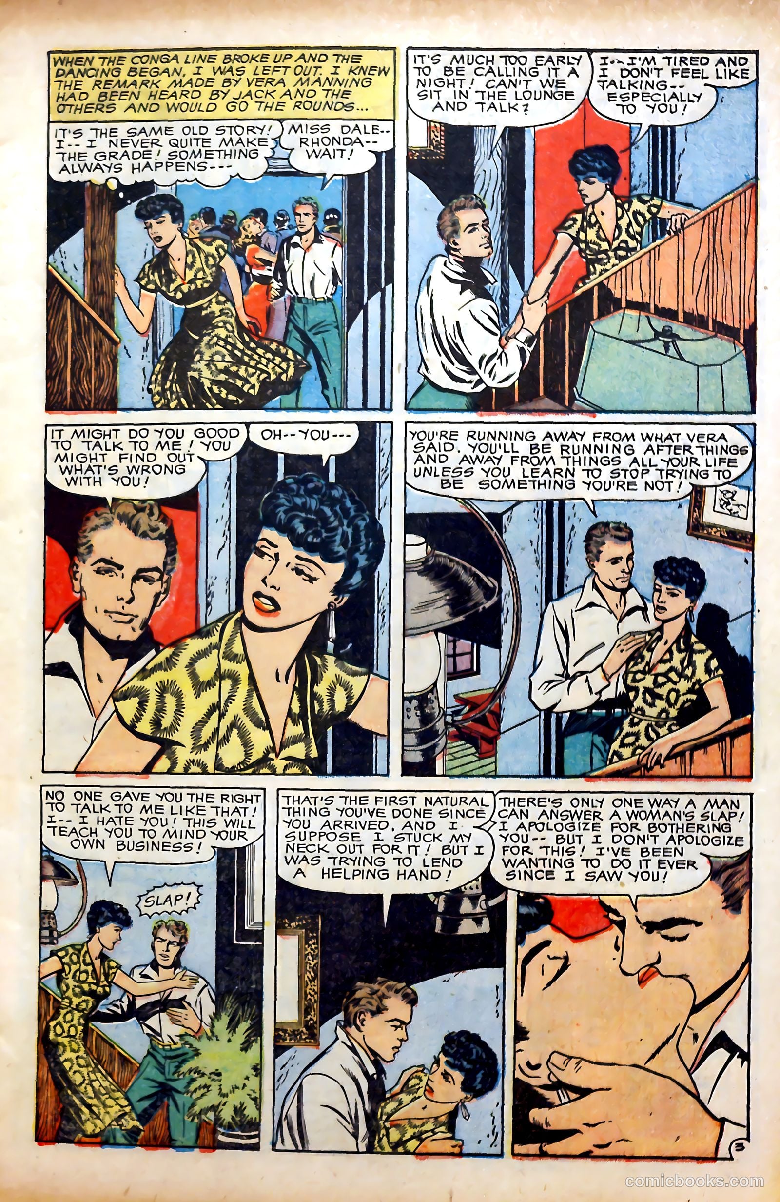 Glamorous Romances #56 (1951) — page 5 of 36