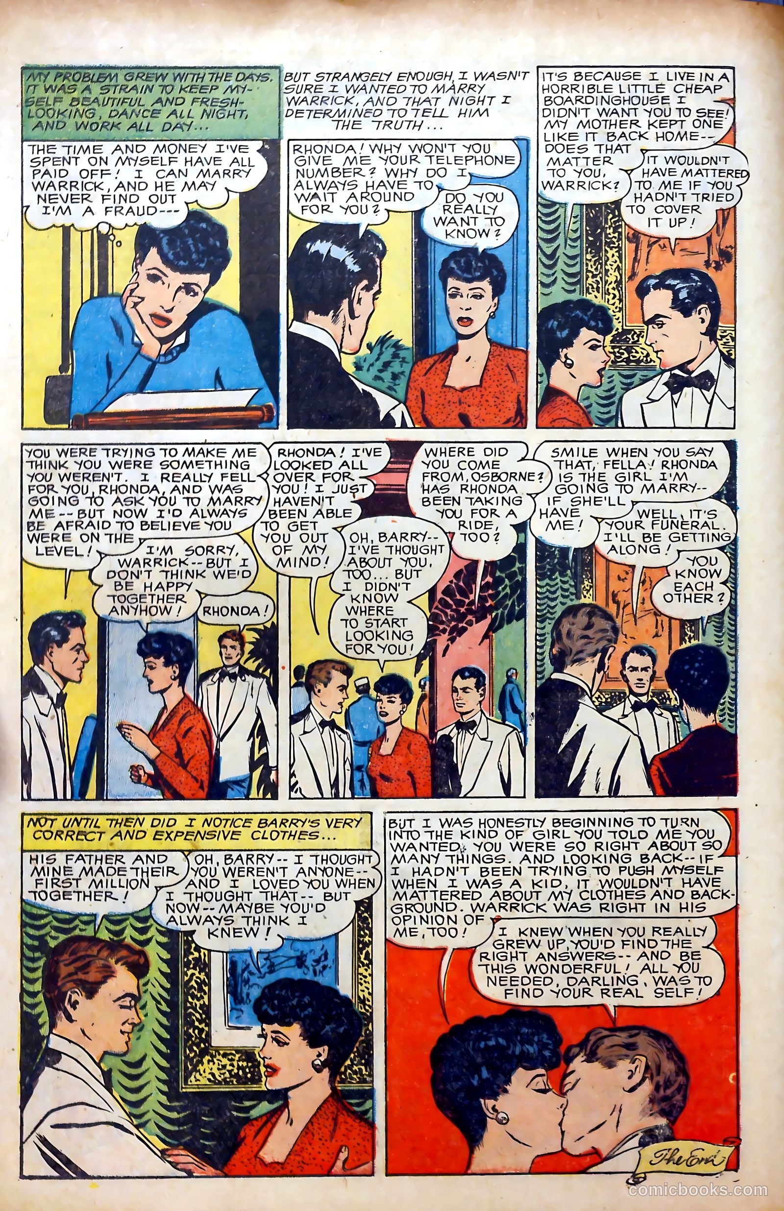 Glamorous Romances #56 (1951) — page 10 of 36