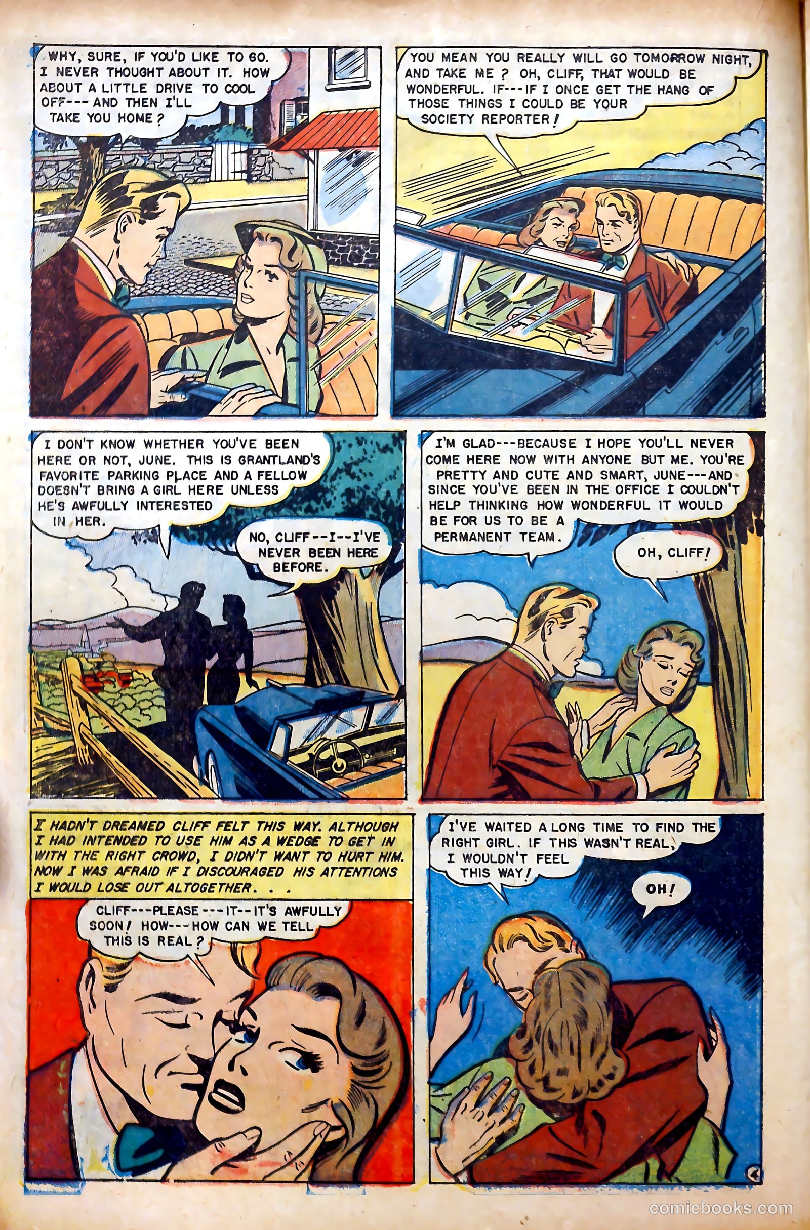 Glamorous Romances #56 (1951) — page 14 of 36